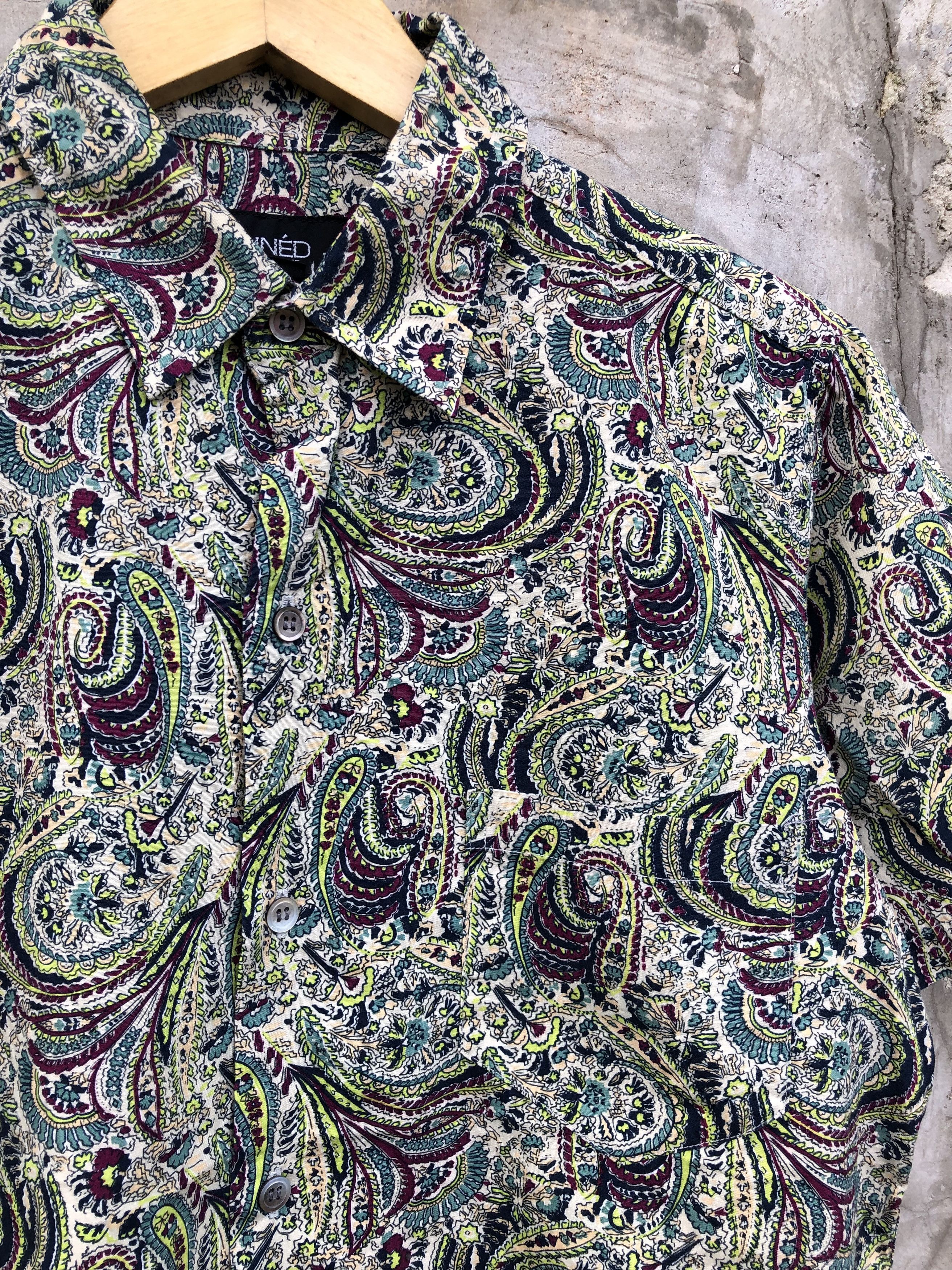 Yohji Yamamoto Ined Homme Paisley Shirt