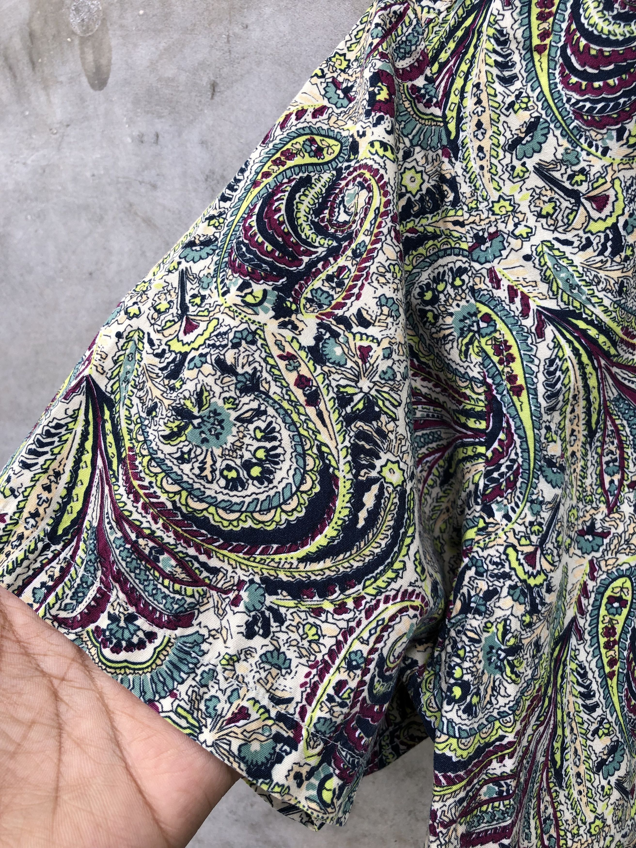 Yohji Yamamoto Ined Homme Paisley Shirt
