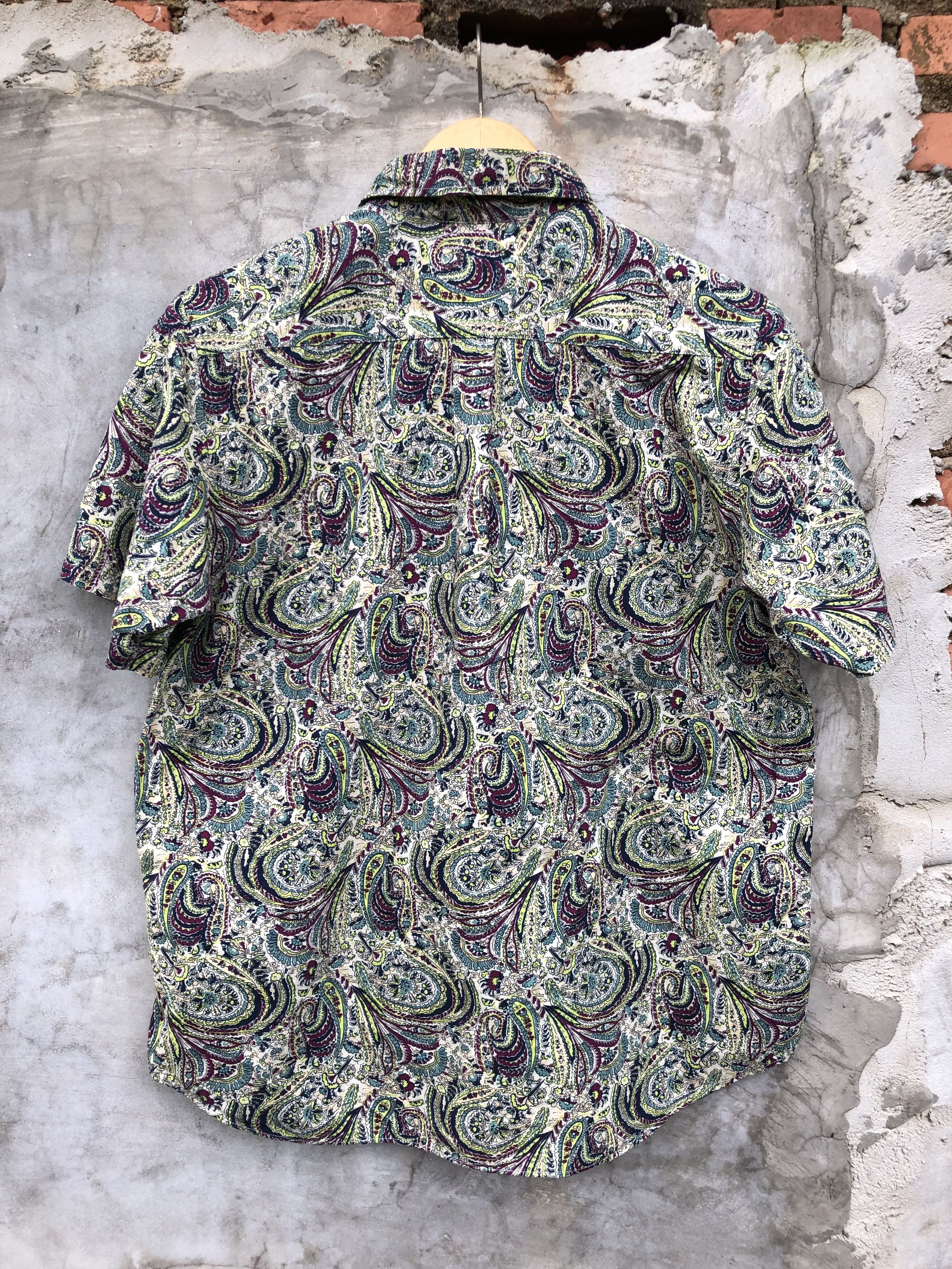 Yohji Yamamoto Ined Homme Paisley Shirt