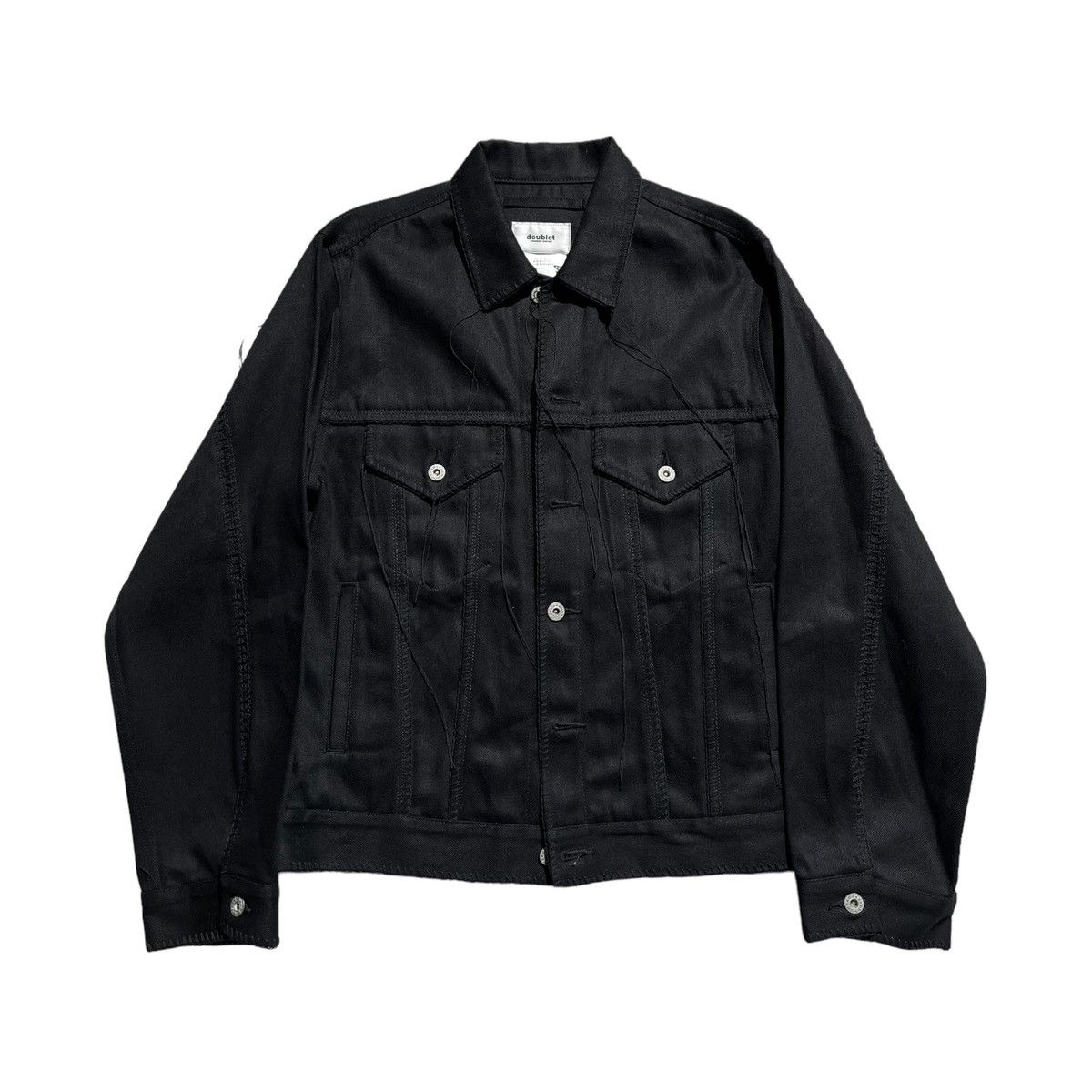 Doublet Big stitch denim jacket | Grailed