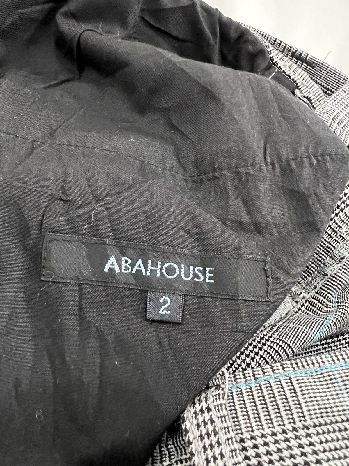 ABAHOUSE × Japanese Brand Houndstooth Plaid Pants Size US 29 - 13 Thumbnail