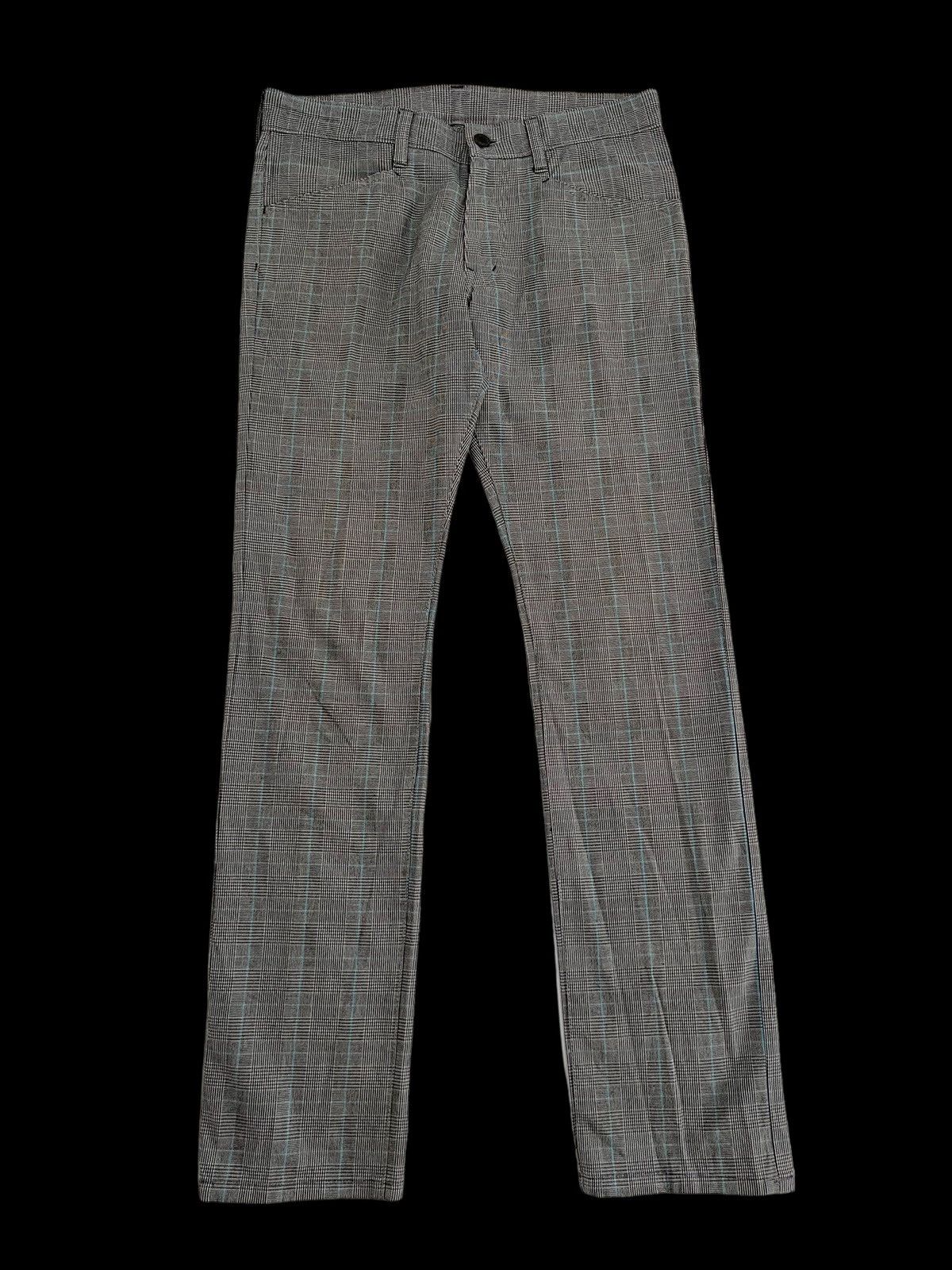 ABAHOUSE × Japanese Brand Houndstooth Plaid Pants Size US 29 - 2 Thumbnail