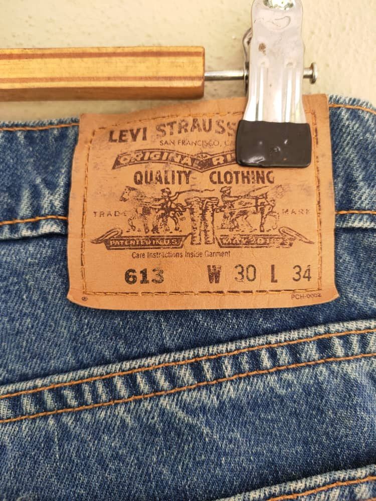 Levi's Vintage Levis 613 Size US 28 / EU 44 - 8 Thumbnail