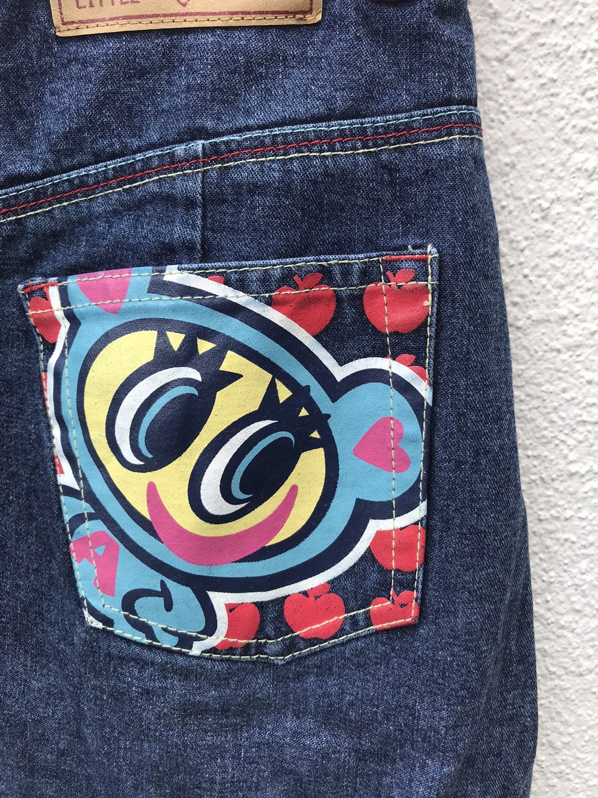 Hysteric Glamour VTG 90s ANGEL BLUE DENIM MINI SKIRT BY HYSTERIC GLAMOUR Size 26" / US 2 / IT 38 - 6 Thumbnail