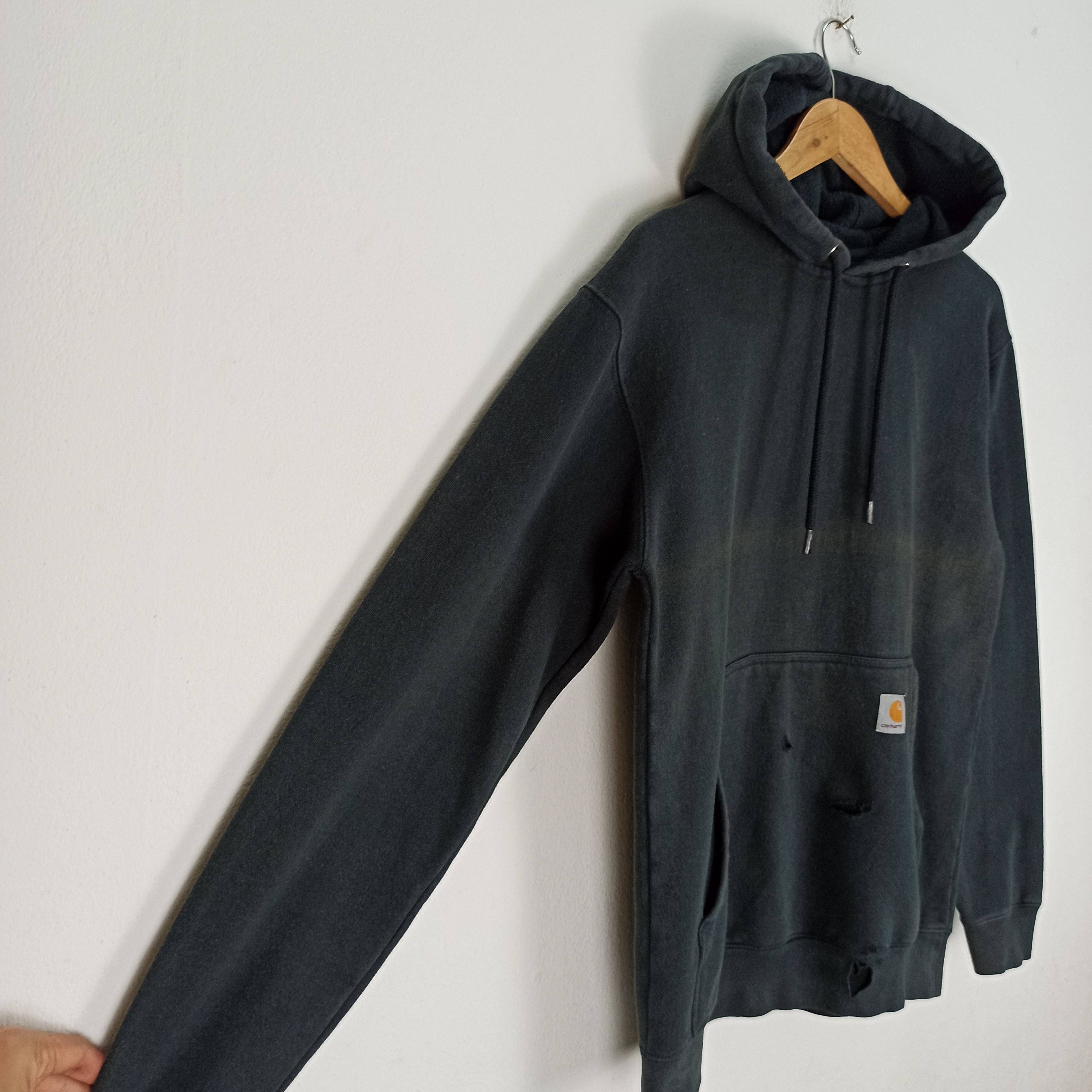 Carhartt Distressed Carhartt Sun Faded Black Hoodie Small Size Size US S / EU 44-46 / 1 - 3 Thumbnail