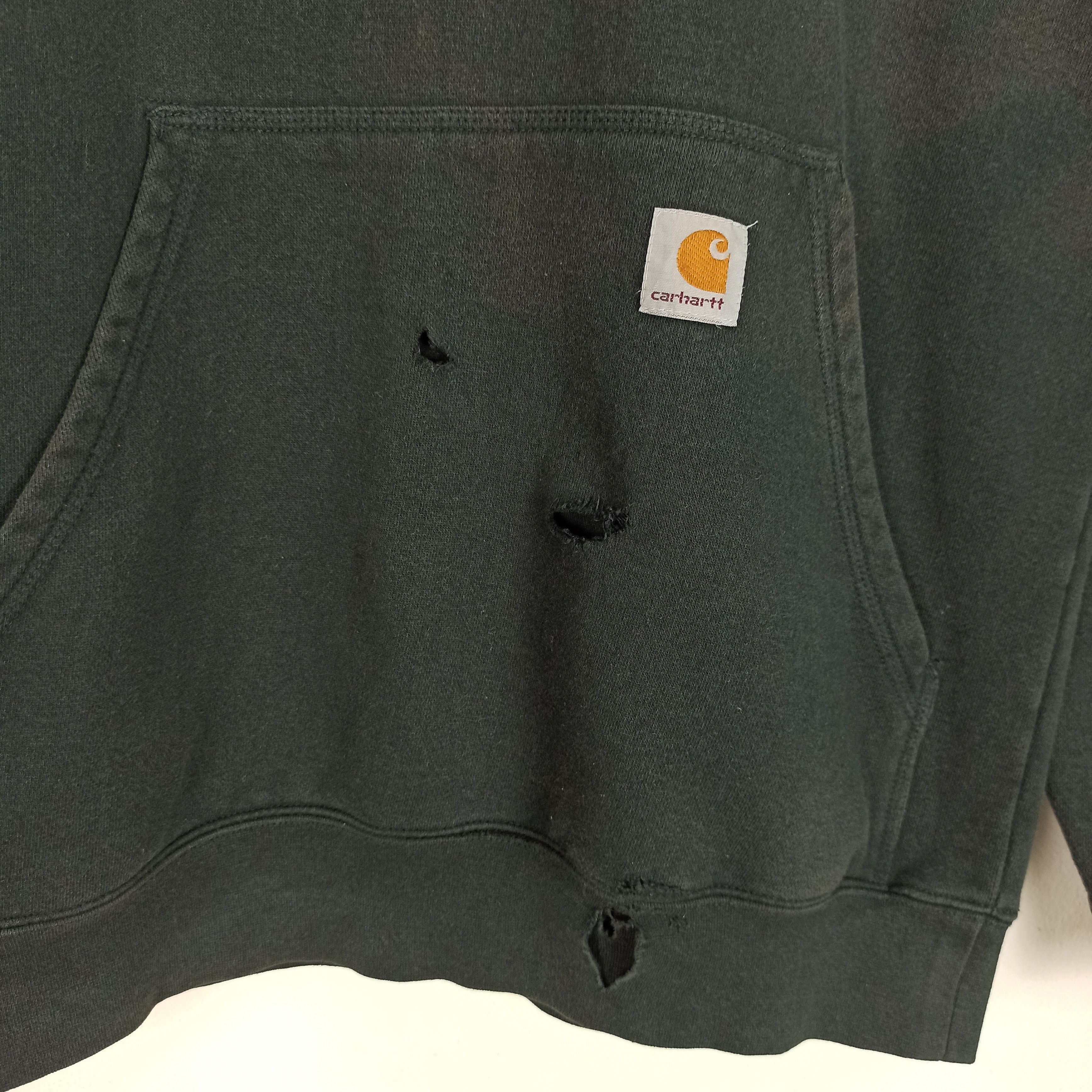 Carhartt Distressed Carhartt Sun Faded Black Hoodie Small Size Size US S / EU 44-46 / 1 - 6 Thumbnail