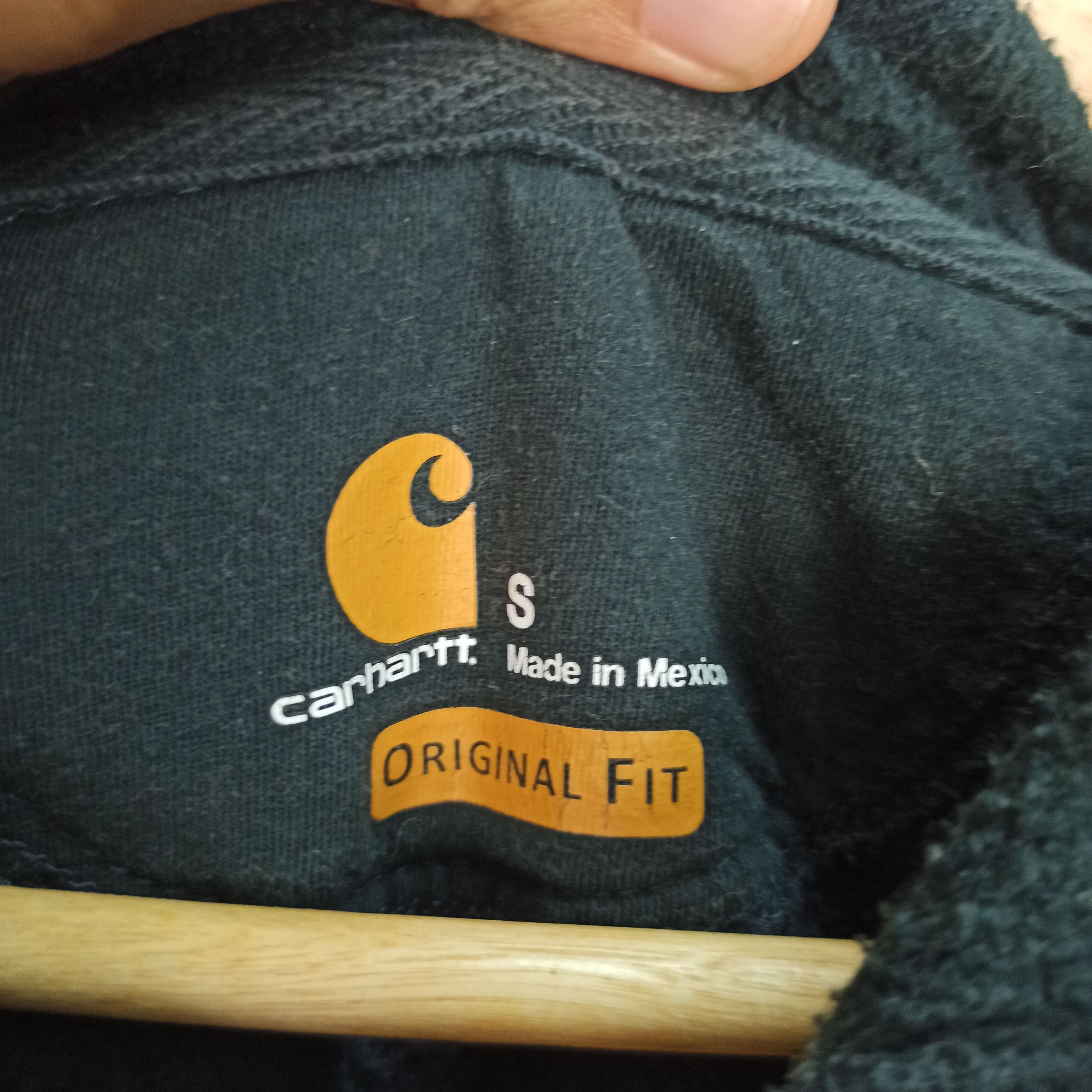 Carhartt Distressed Carhartt Sun Faded Black Hoodie Small Size Size US S / EU 44-46 / 1 - 11 Thumbnail