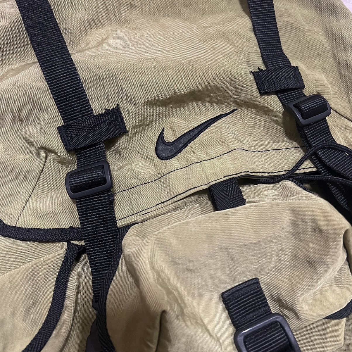Nike Vintage Nike Nylon Parachute Rucksack Backpack Size ONE SIZE - 4 Thumbnail