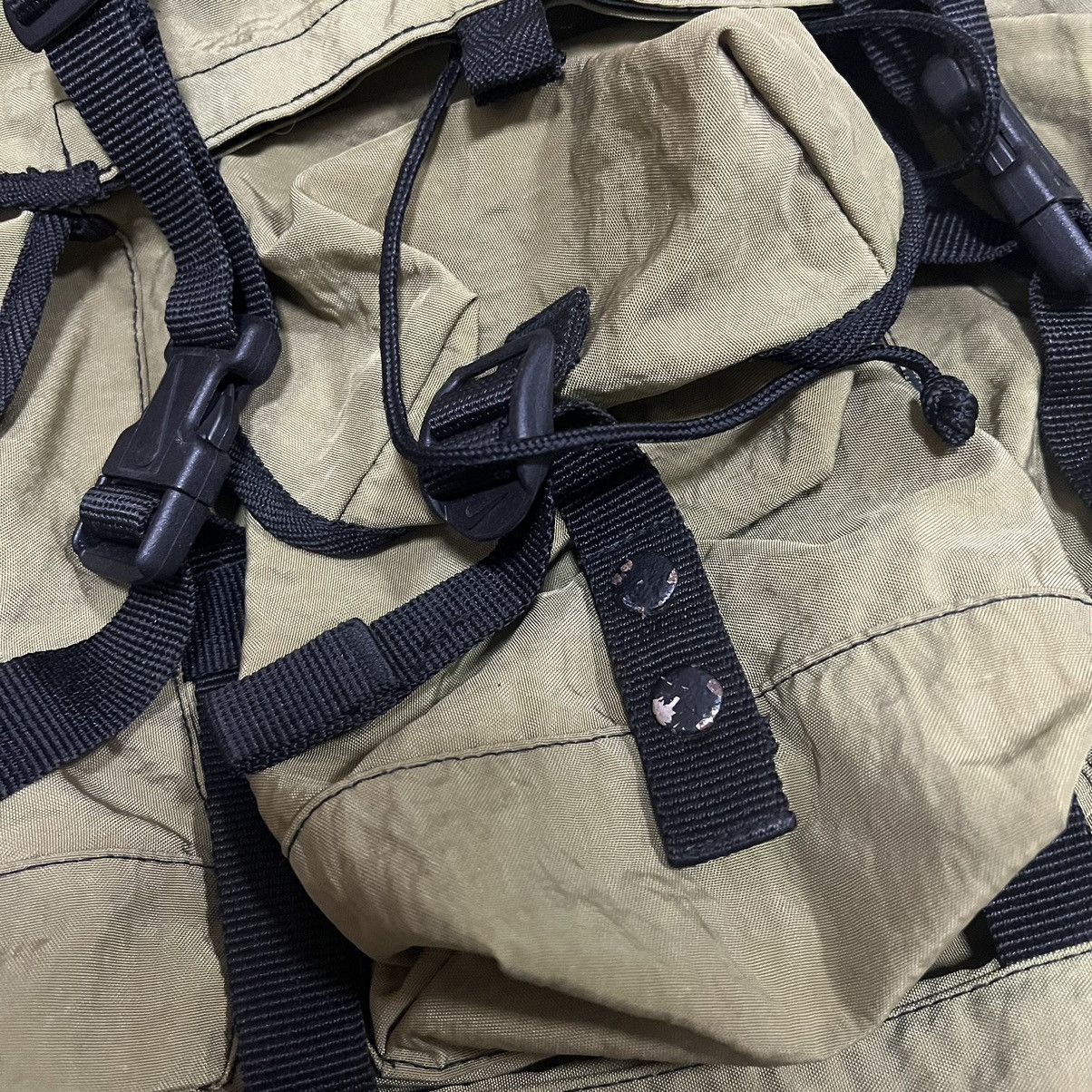 Nike Vintage Nike Nylon Parachute Rucksack Backpack Size ONE SIZE - 7 Thumbnail