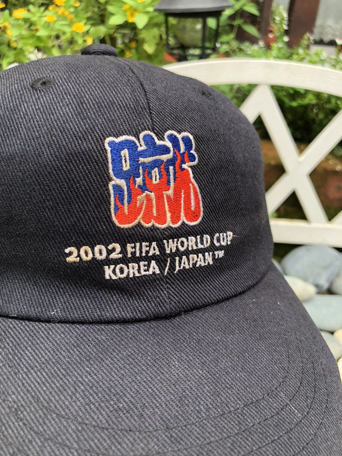 Japanese Brand × Vintage VINTAGE EMBROIDERY 2002 FIFA WORLD CUP KOREA / JAPAN CAP HAT Size ONE SIZE - 3 Thumbnail