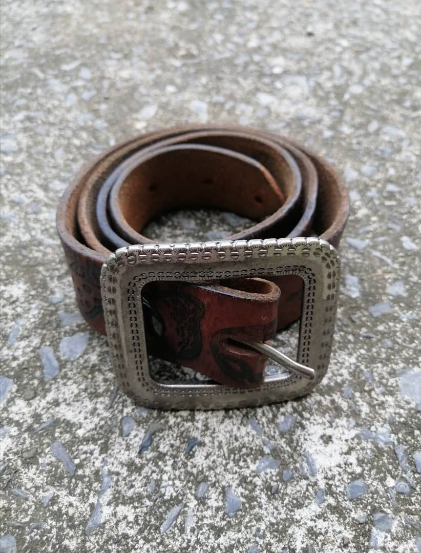 Other Unknown Brand Nice Design Fully Leather Belts Size ONE SIZE - 1 Thumbnail