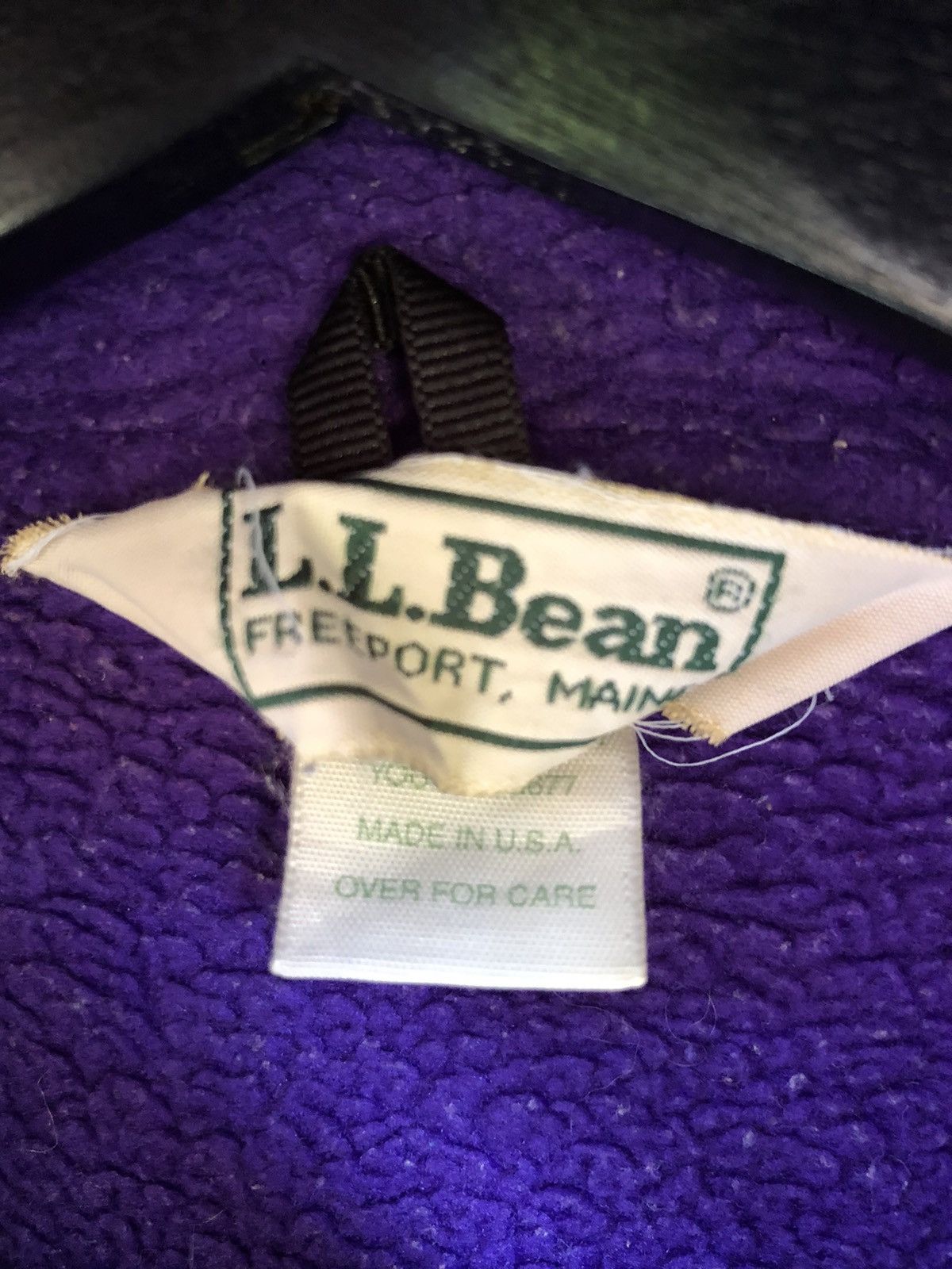 L.L. Bean × Vintage Vintage Fleece Hoodie Sweatshirt Size US L / EU 52-54 / 3 - 5 Thumbnail