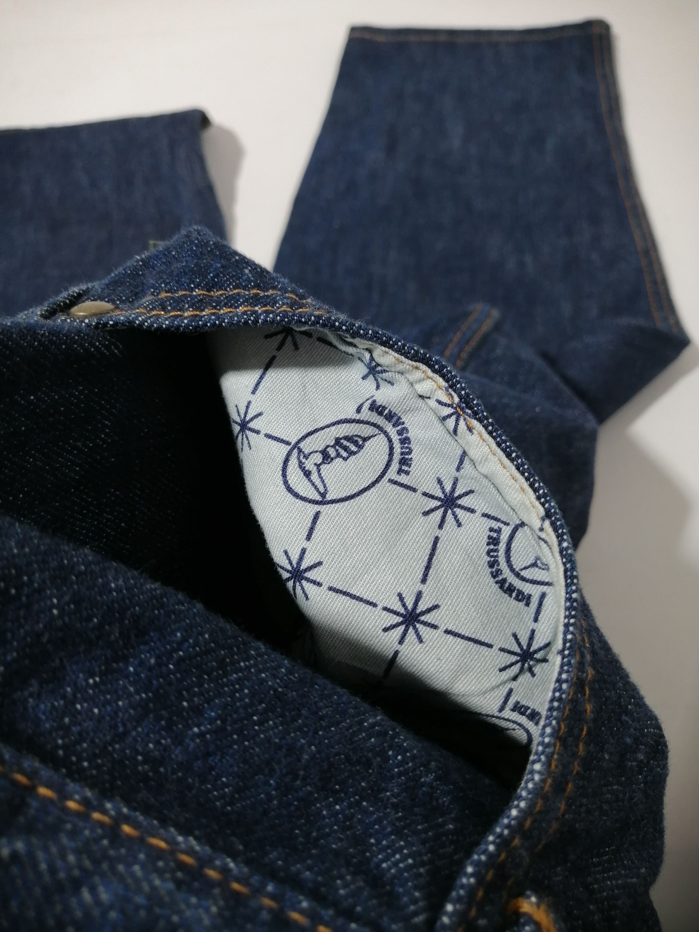Designer × Trussardi × Vintage Vintage Scoville Trussardi Denim Jeans Size US 29 - 7 Thumbnail