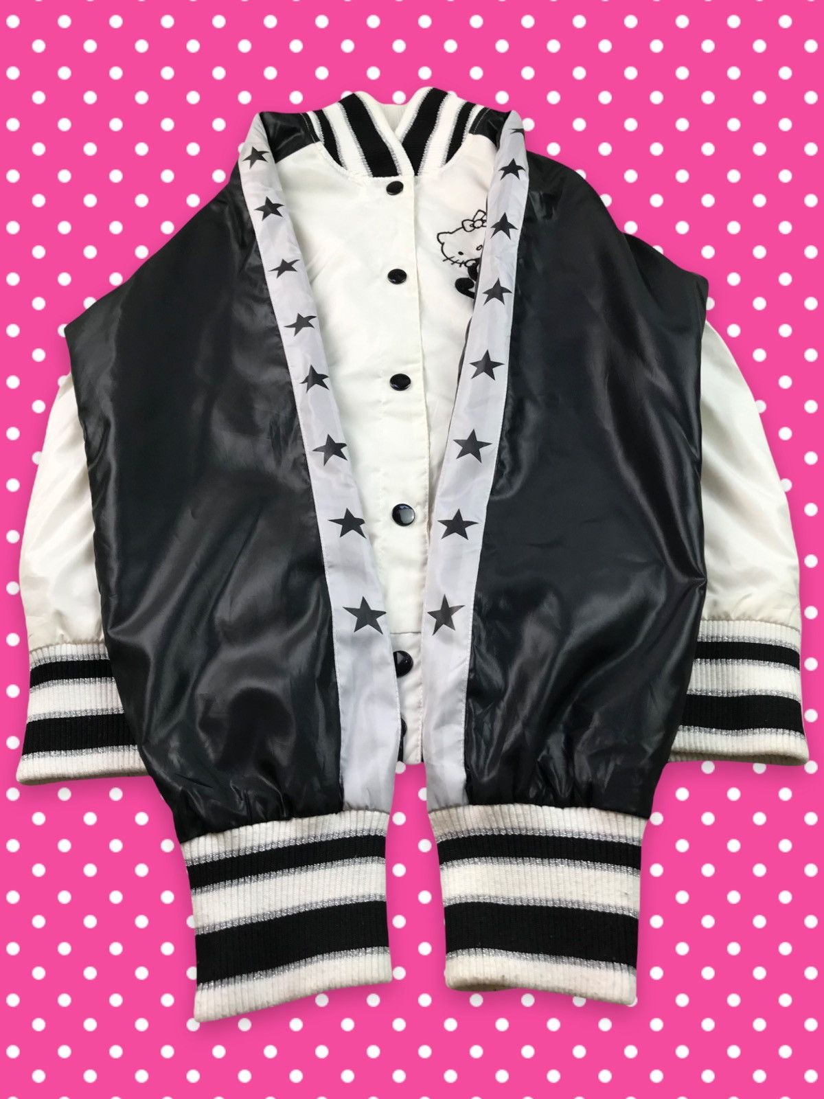 Anime × Cartoon Network × Japanese Brand 🔥BEST OFFER🔥HELLO KITTY JACKET SUKAJAN JAPAN MARKET ONLY Size L / US 10 / IT 46 - 9 Thumbnail