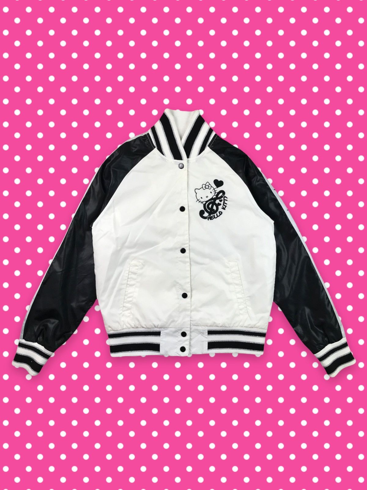 Anime × Cartoon Network × Japanese Brand 🔥BEST OFFER🔥HELLO KITTY JACKET SUKAJAN JAPAN MARKET ONLY Size L / US 10 / IT 46 - 3 Thumbnail