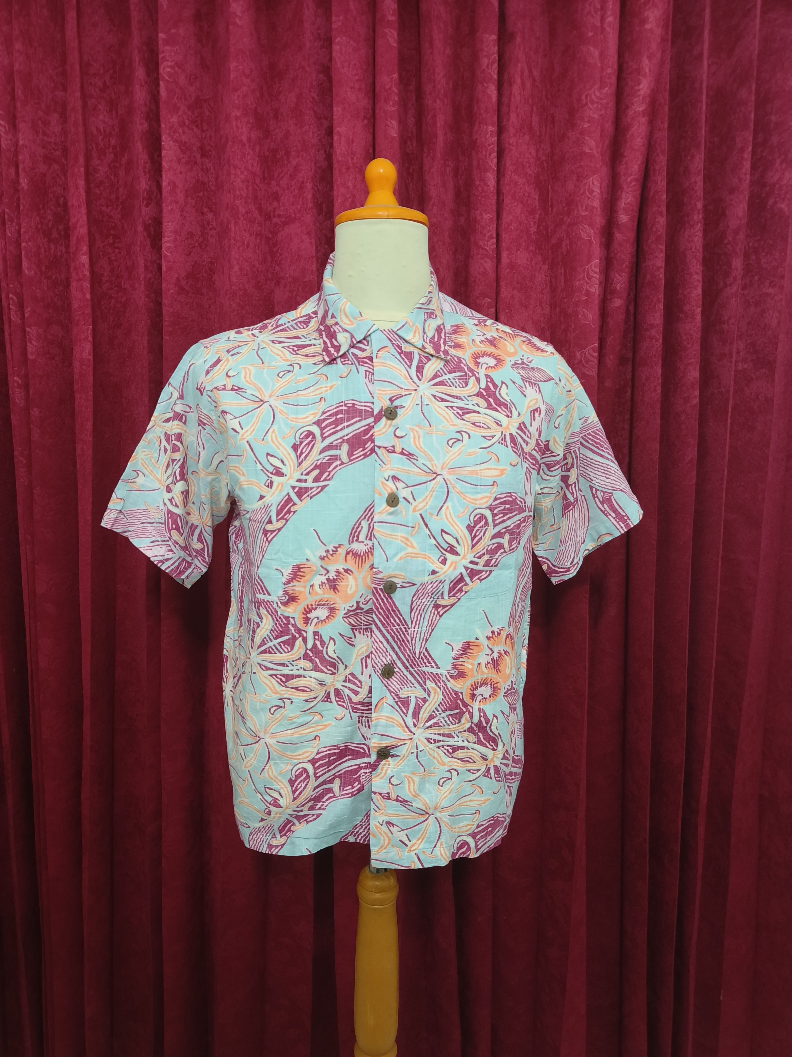 Sun Surf Vintage Sunsurf Toyo Enterprise Abstract Print Aloha Shirt Size US M / EU 48-50 / 2 - 9 Thumbnail