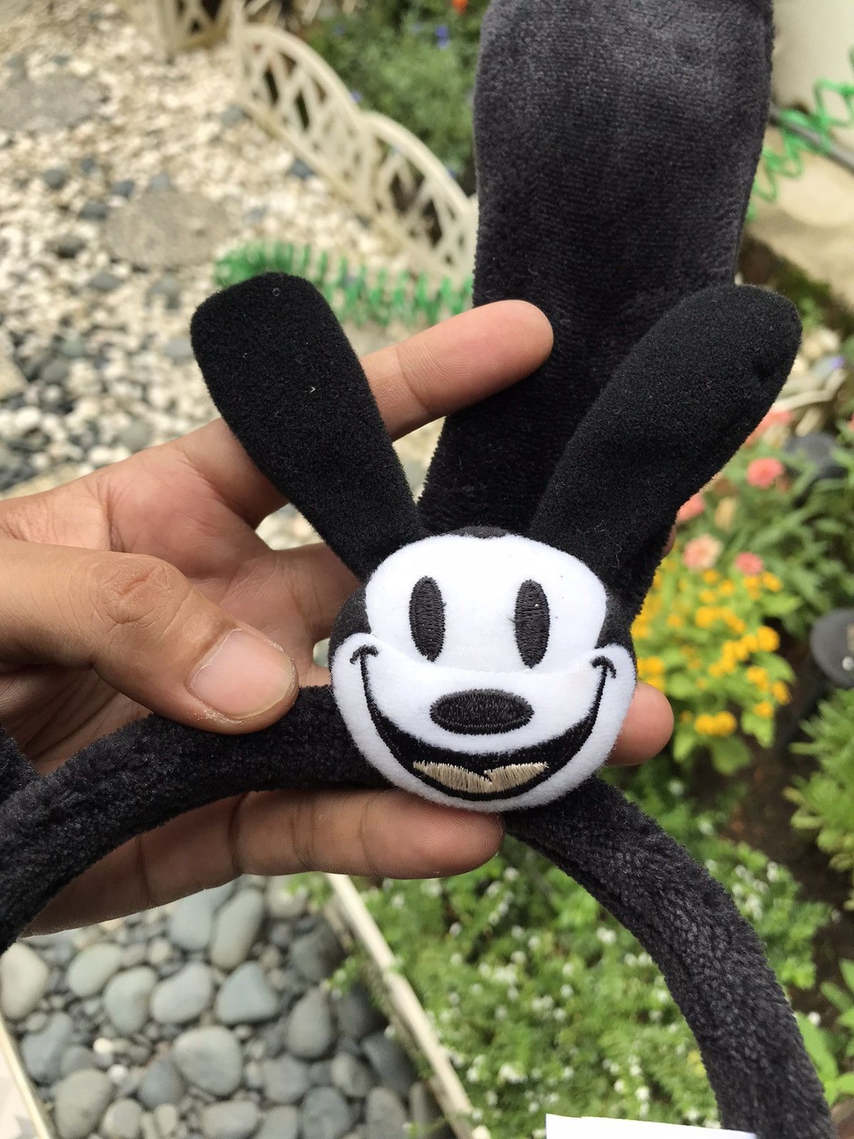 Disney 💥COMBO OSWALD THE LUCKY RABBIT FULL FAUX FUR HEADBAND Size ONE SIZE - 4 Thumbnail