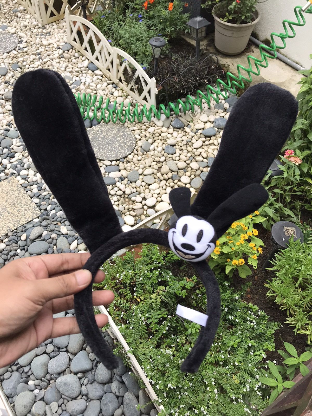 Disney 💥COMBO OSWALD THE LUCKY RABBIT FULL FAUX FUR HEADBAND Size ONE SIZE - 2 Thumbnail