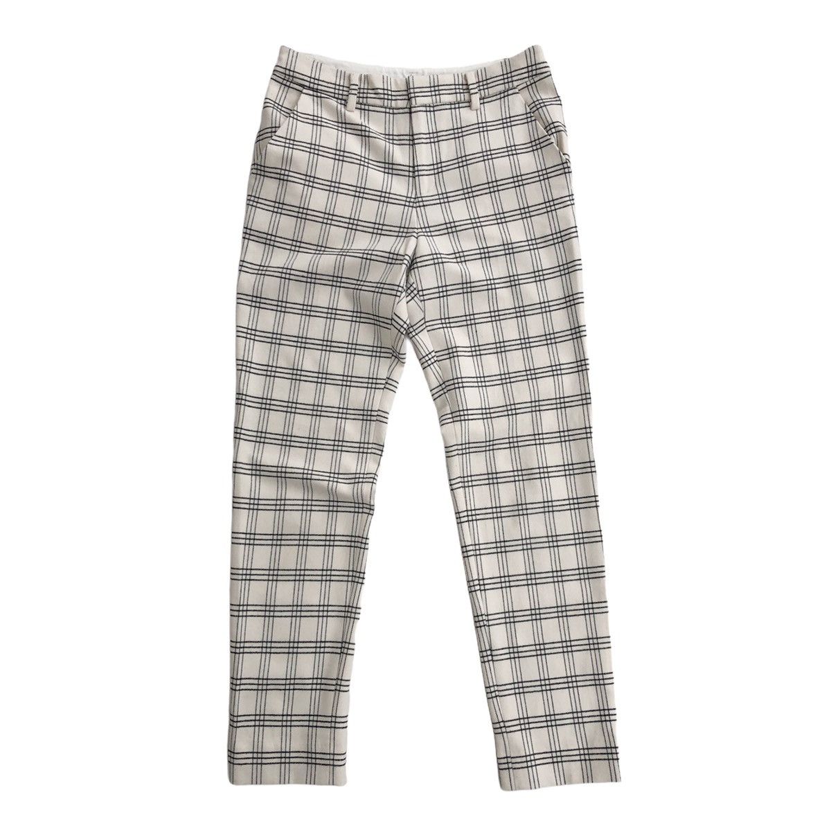 image of Adam Et Rope Japan Stripes Skinny Pants in Stripes Cream, Men's (Size 26)