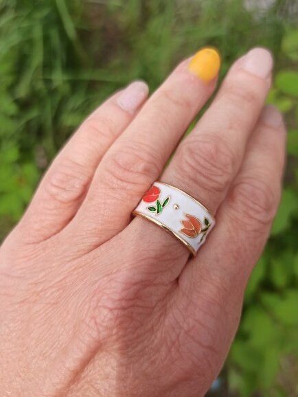 Jewelry Elegant Daisy Ring Size ONE SIZE - 4 Thumbnail