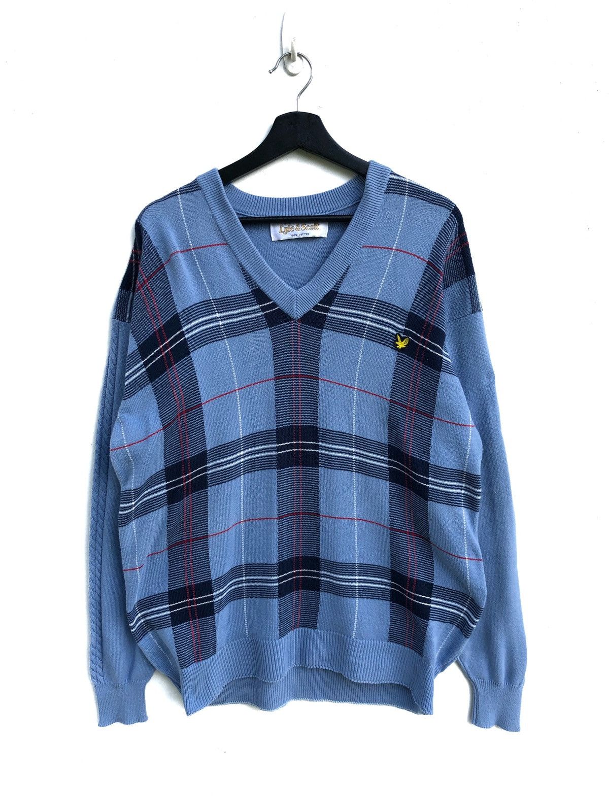 Lyle & Scott Vintage Lyle & Scott Knit Sweatshirt Size US M / EU 48-50 / 2 - 1 Thumbnail