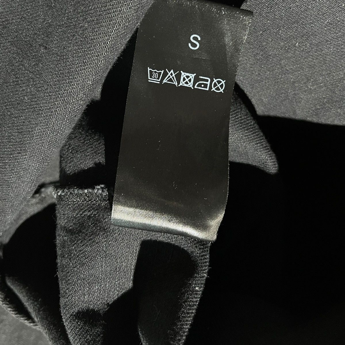 Raf Simons RS logo Tape over denim shirt Size US S / EU 44-46 / 1 - 3 Thumbnail