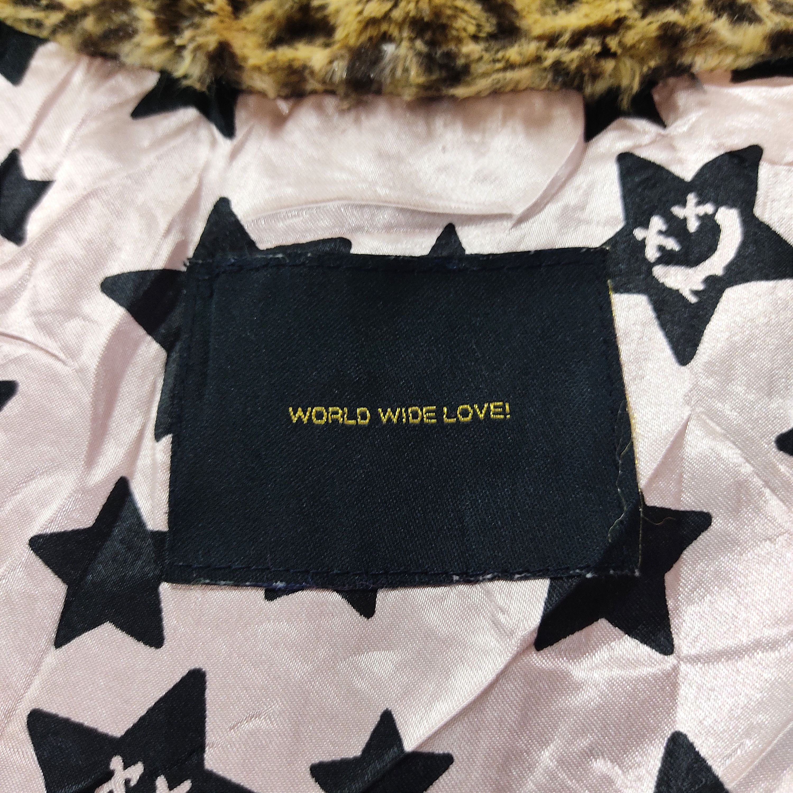 Worldwide Youth World Wide Love! Multicolour Faux Fur Hooded Jacket Size US S / EU 44-46 / 1 - 11 Thumbnail