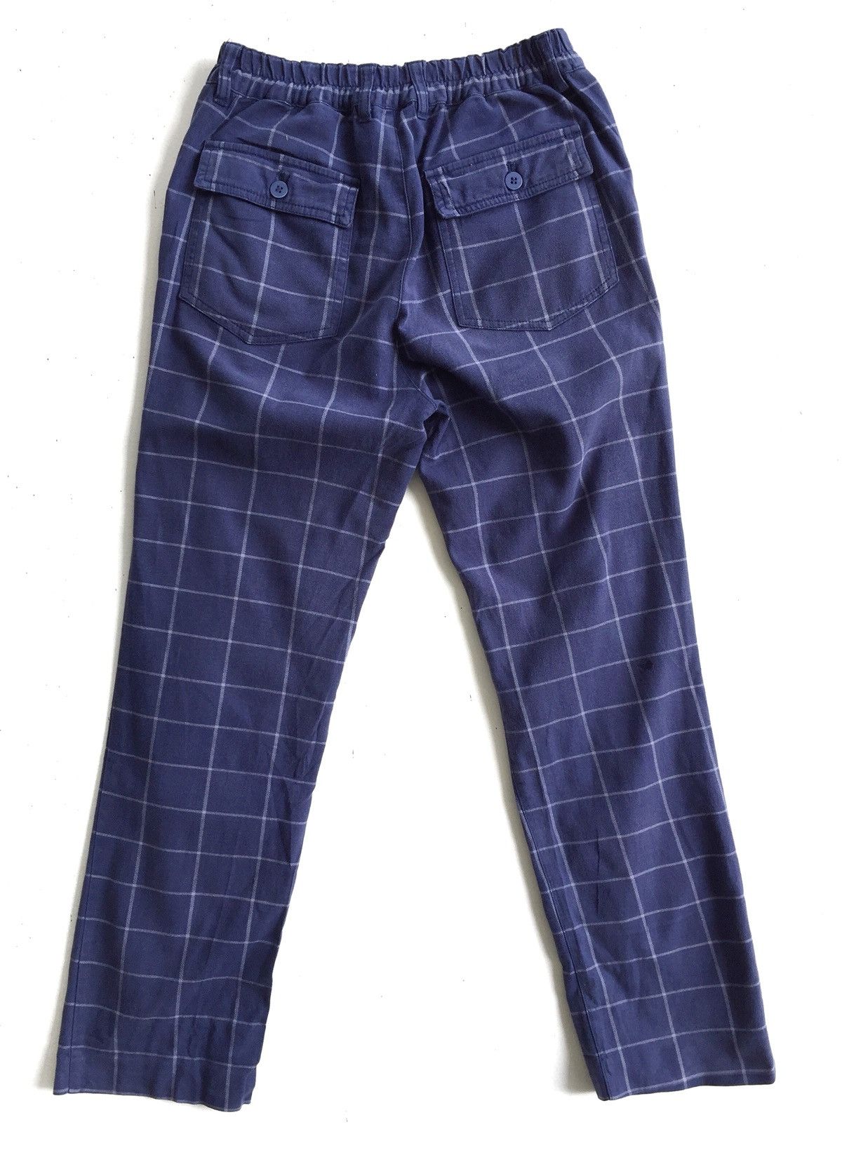 Japanese Brand Japanese Checkered Punk Tartan Plaid Cropped Pants Size US 26 / EU 42 - 2 Thumbnail