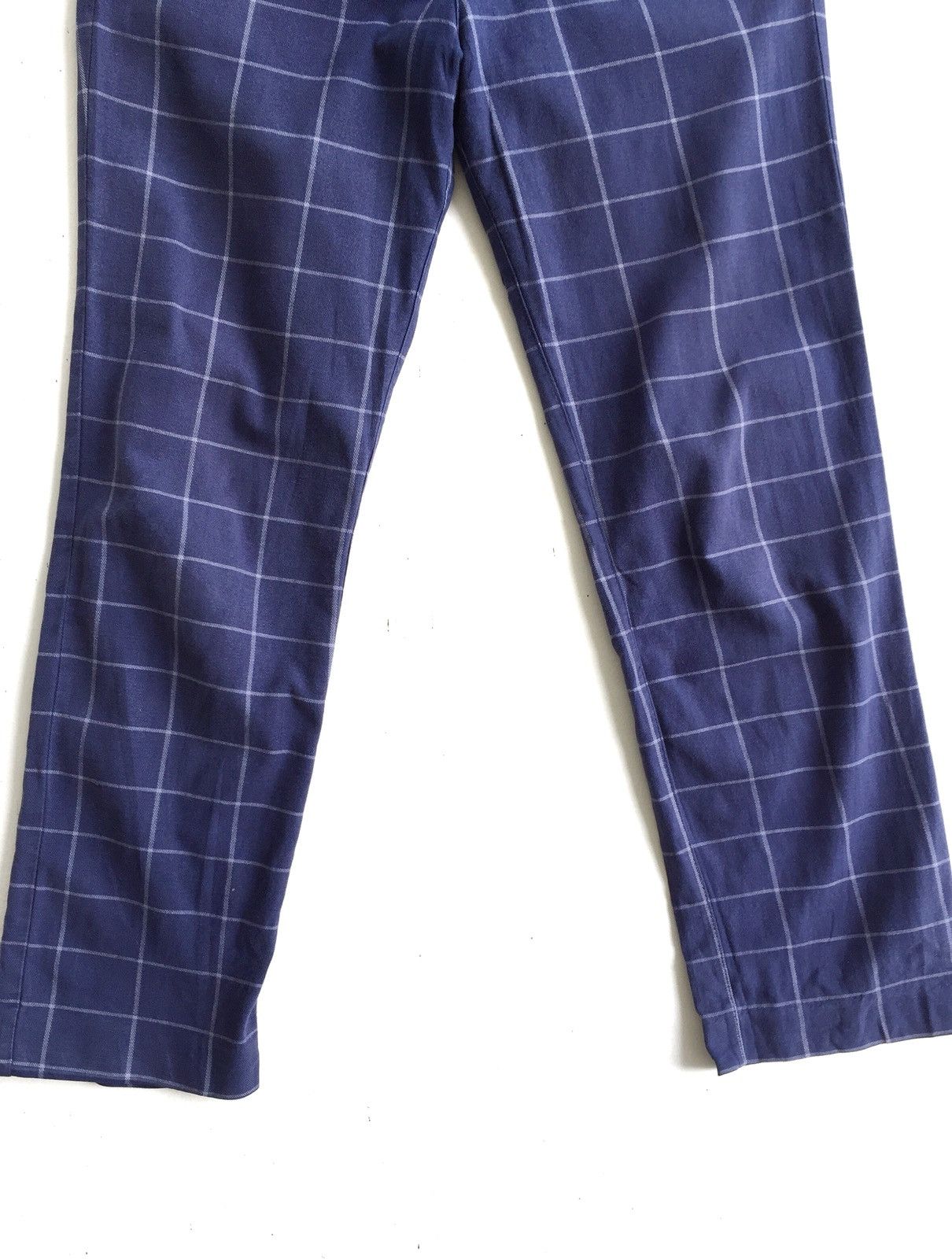 Japanese Brand Japanese Checkered Punk Tartan Plaid Cropped Pants Size US 26 / EU 42 - 4 Thumbnail