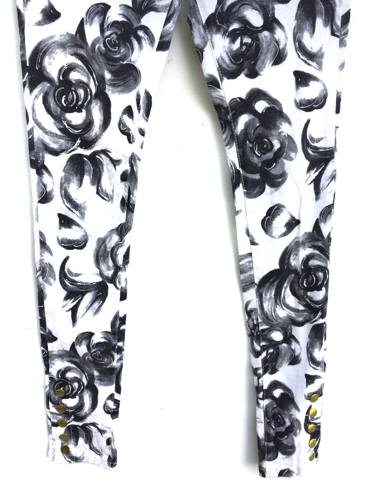 Designer × Japanese Brand Japanese Brand All Overprint Cecil McBee Skinny Pants Size US 27 - 4 Thumbnail