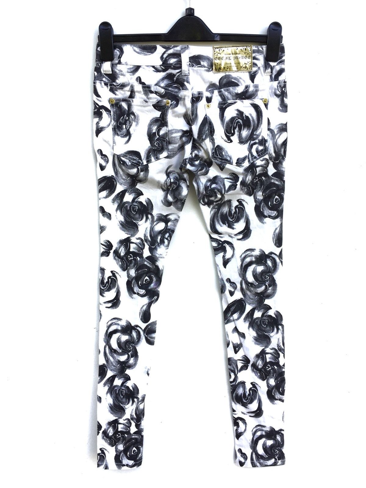 Designer × Japanese Brand Japanese Brand All Overprint Cecil McBee Skinny Pants Size US 27 - 2 Thumbnail