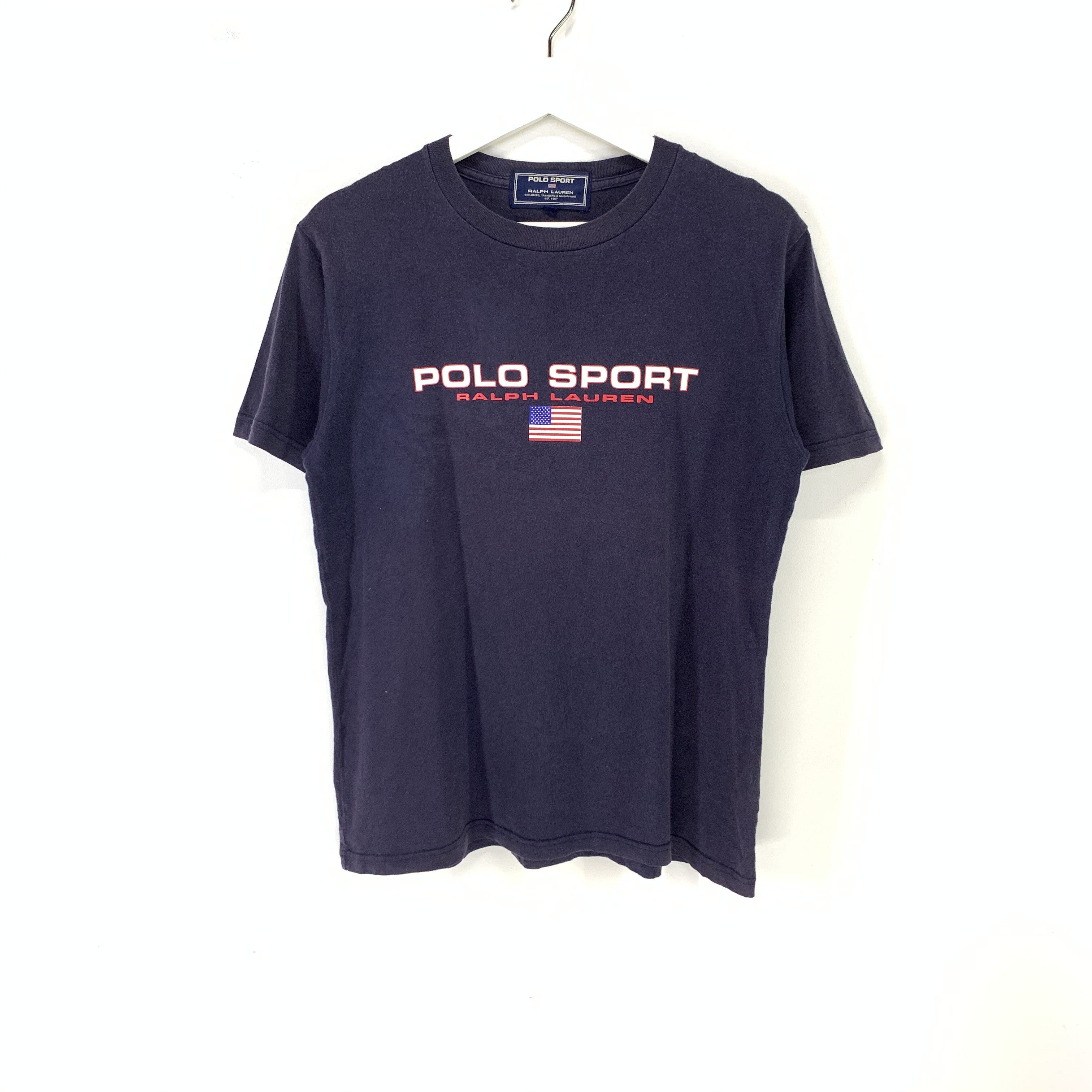 Lo Life × Polo Ralph Lauren × Vintage Polo sport ralph lauren spellout vintage 90s shirt Size US S / EU 44-46 / 1 - 1 Thumbnail