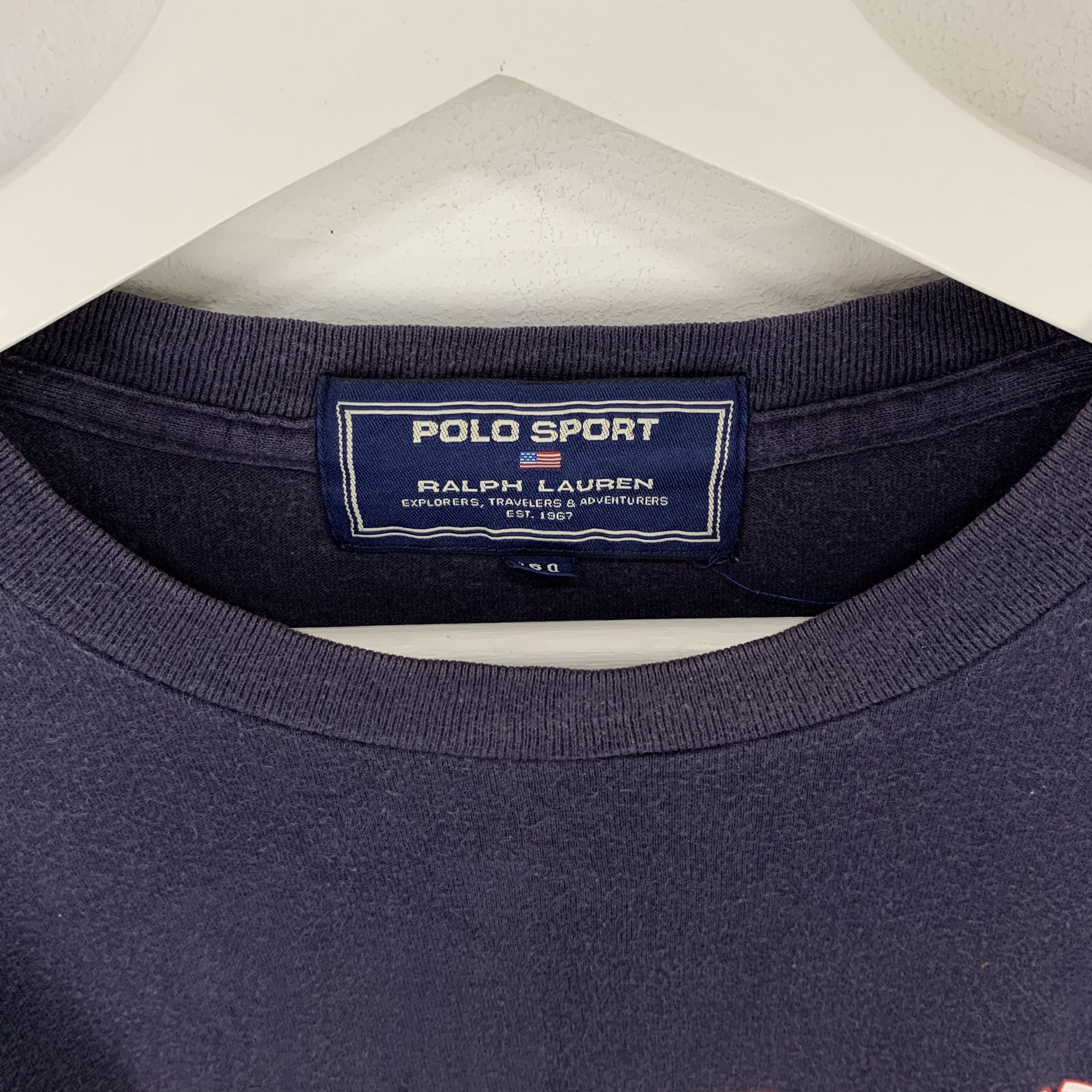 Lo Life × Polo Ralph Lauren × Vintage Polo sport ralph lauren spellout vintage 90s shirt Size US S / EU 44-46 / 1 - 4 Thumbnail