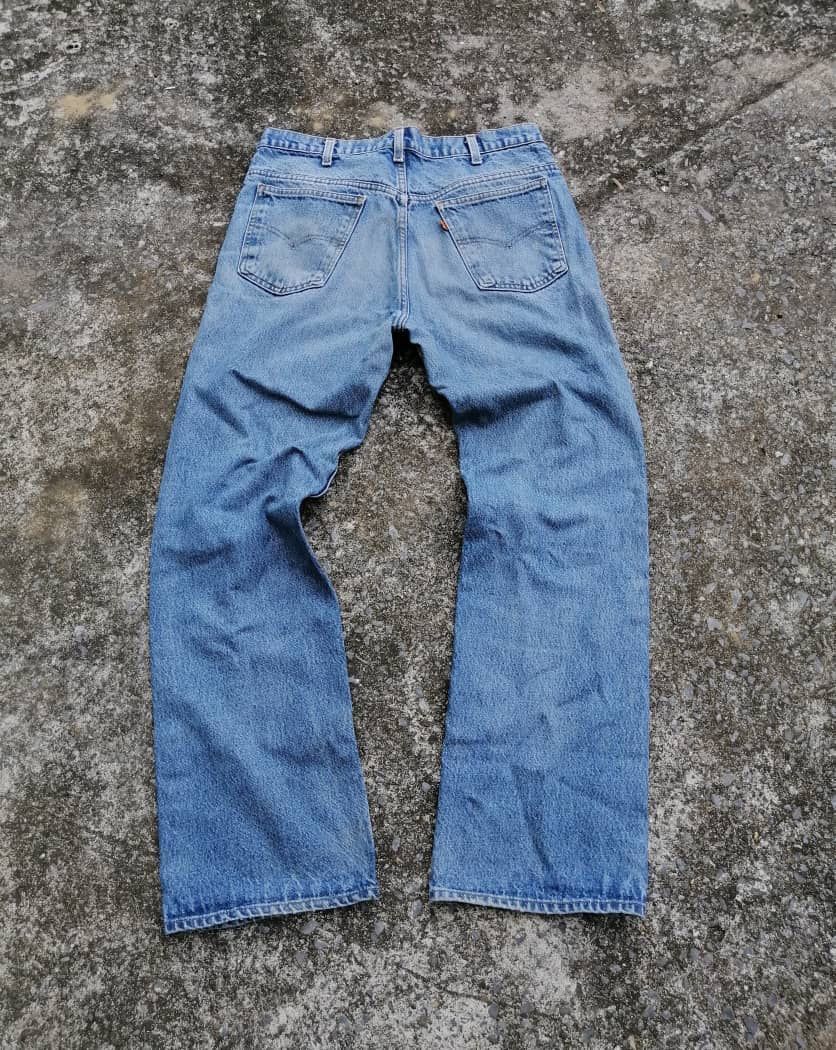 Levi's × Levi's Vintage Clothing × Vintage Vintage Levi's Strauss Orange Tab Denim Jeans Size US 34 / EU 50 - 2 Thumbnail