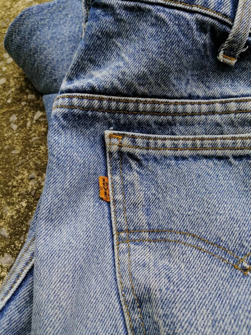Levi's × Levi's Vintage Clothing × Vintage Vintage Levi's Strauss Orange Tab Denim Jeans Size US 34 / EU 50 - 7 Thumbnail