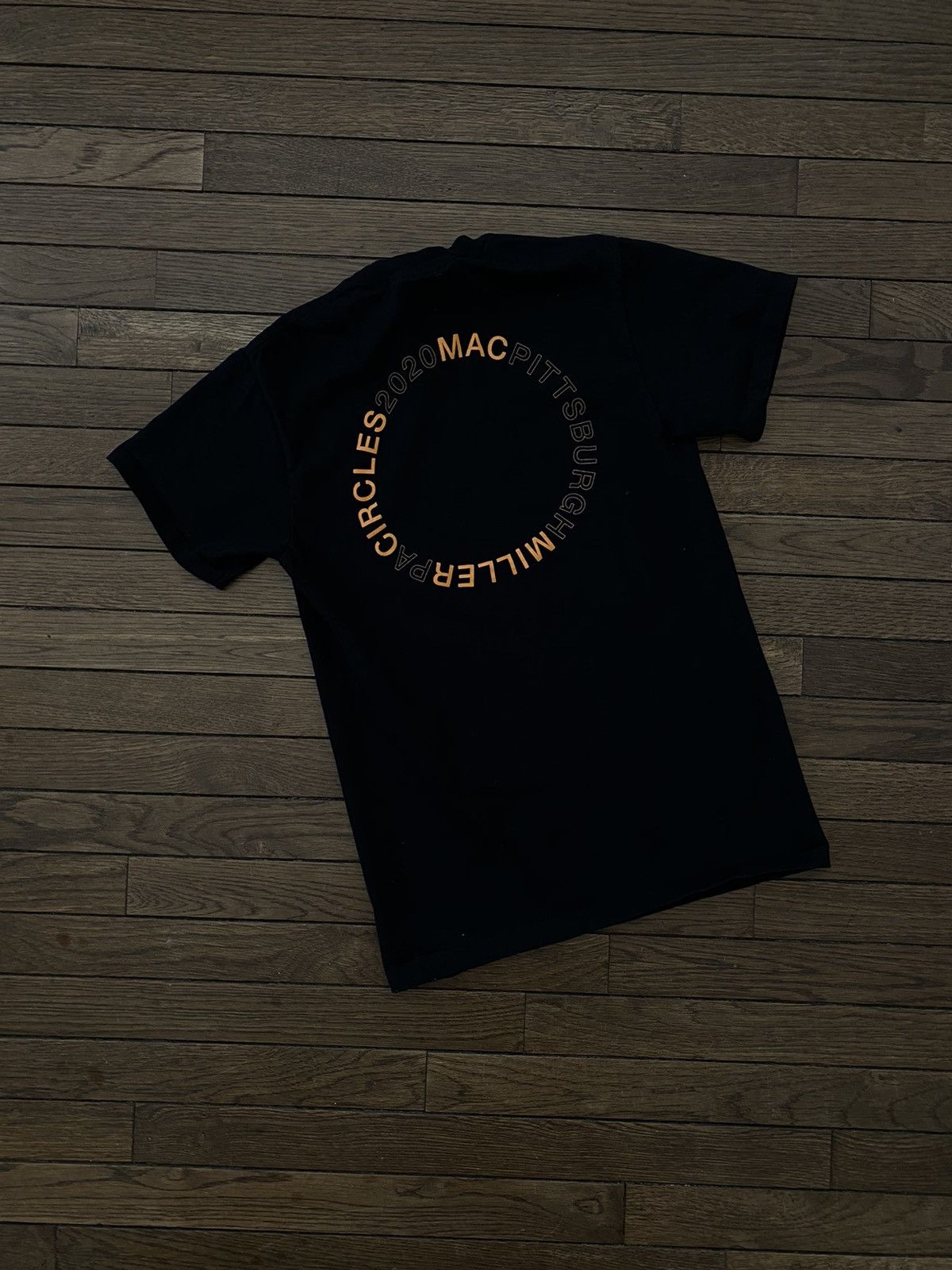 Image of Mac Miller Pittsburgh Circles Exclusive Tee Small Dope in Navy, Men's