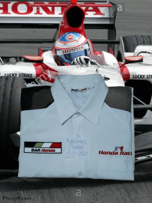 Honda × Vintage LIGHTLAYERS VINTAGE BAR HONDA F1 RACING SHIRT Size US XL / EU 56 / 4 - 3 Thumbnail