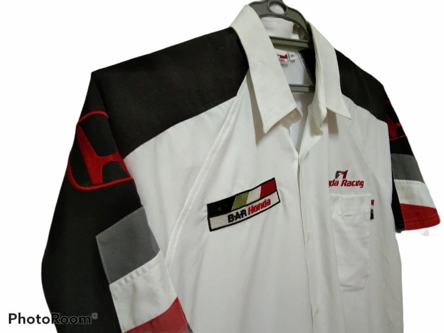 Honda × Vintage LIGHTLAYERS VINTAGE BAR HONDA F1 RACING SHIRT Size US XL / EU 56 / 4 - 12 Thumbnail
