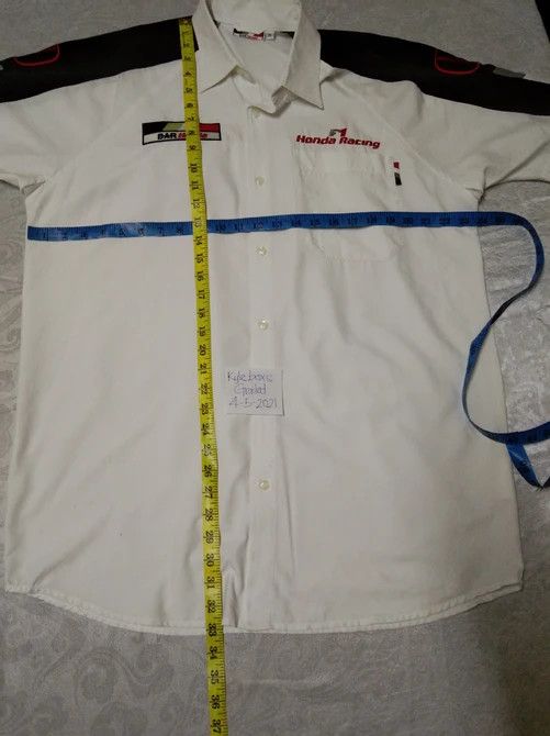 Honda × Vintage LIGHTLAYERS VINTAGE BAR HONDA F1 RACING SHIRT Size US XL / EU 56 / 4 - 8 Thumbnail
