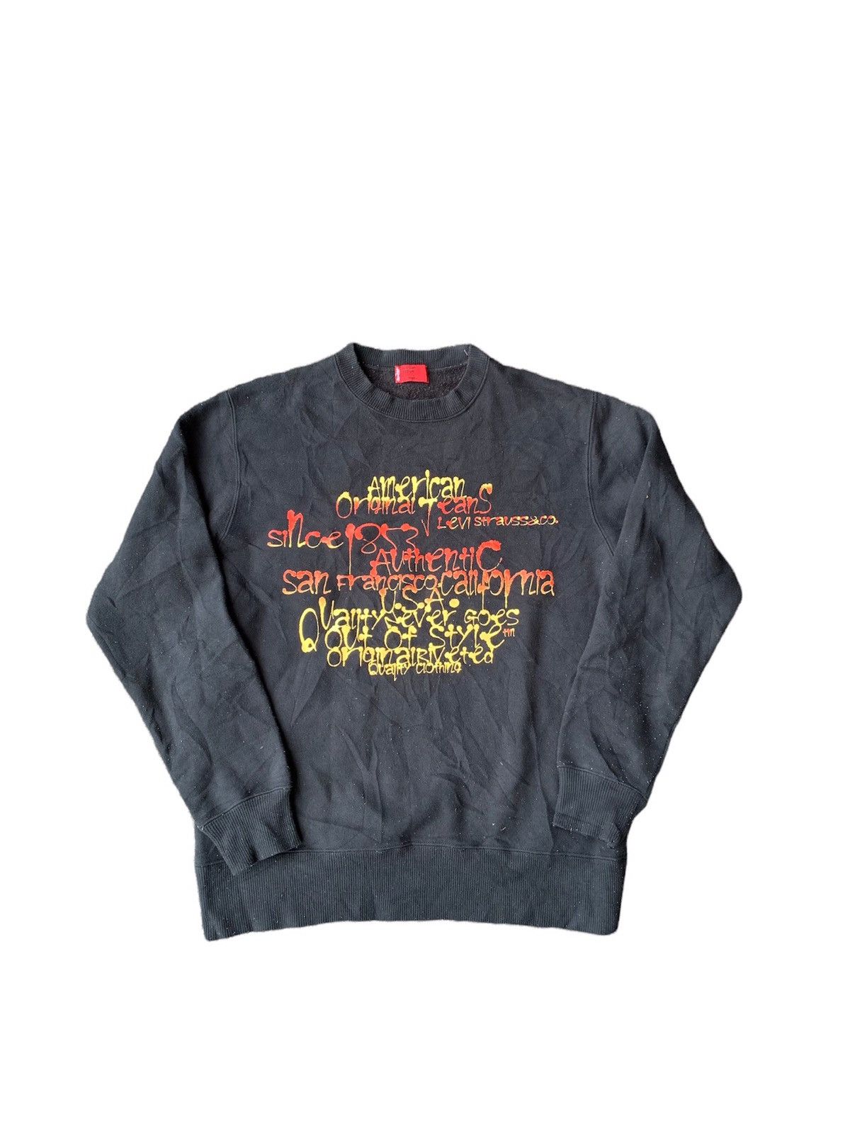 Levi's × Vintage Levis Redtab Signature Sweatshirt Classic Design Size US M / EU 48-50 / 2 - 1 Thumbnail
