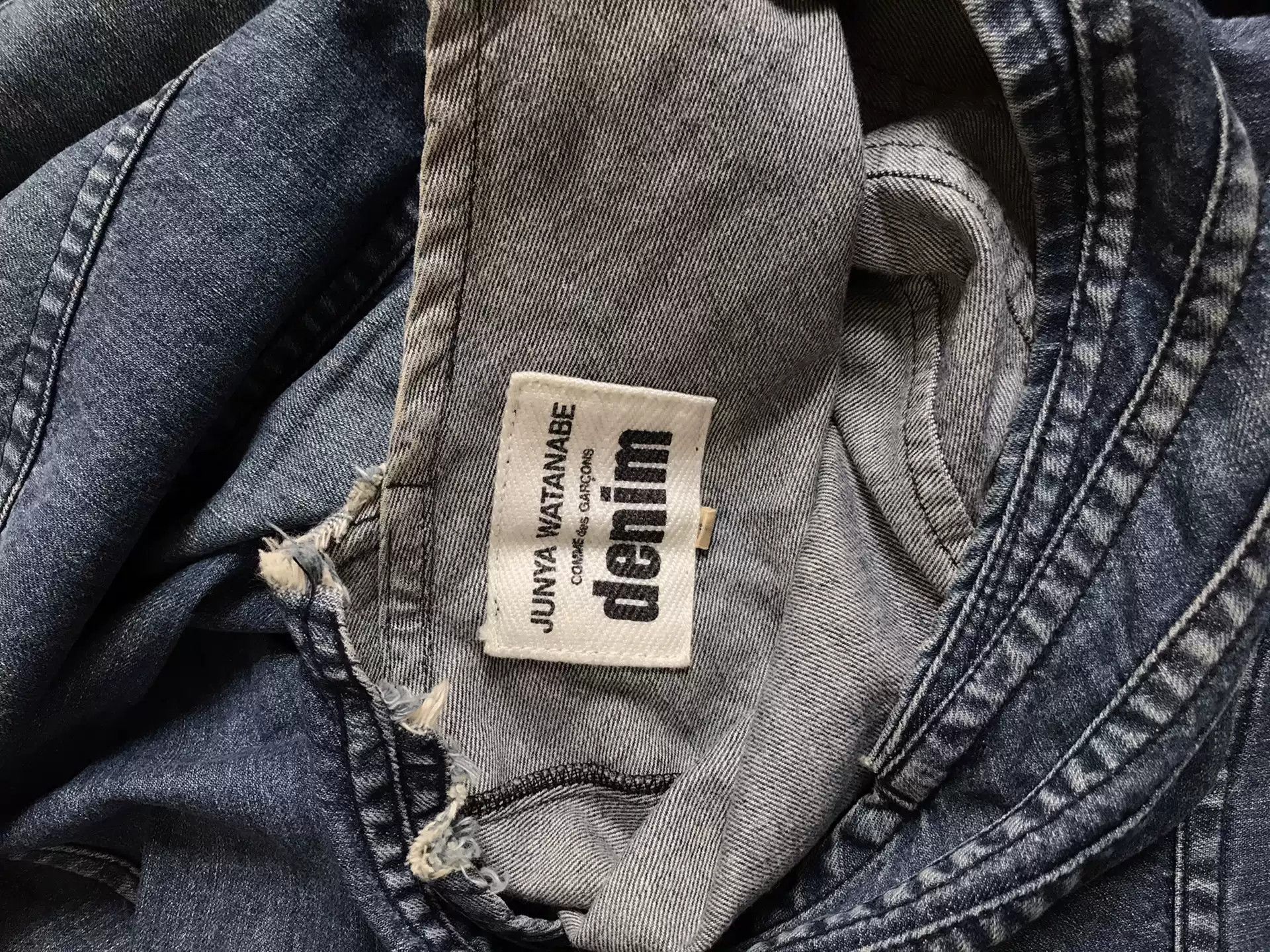 Junya Watanabe Junya Watanabe Denim Dress Size S Size 30" / US 8 / IT 44 - 2 Thumbnail