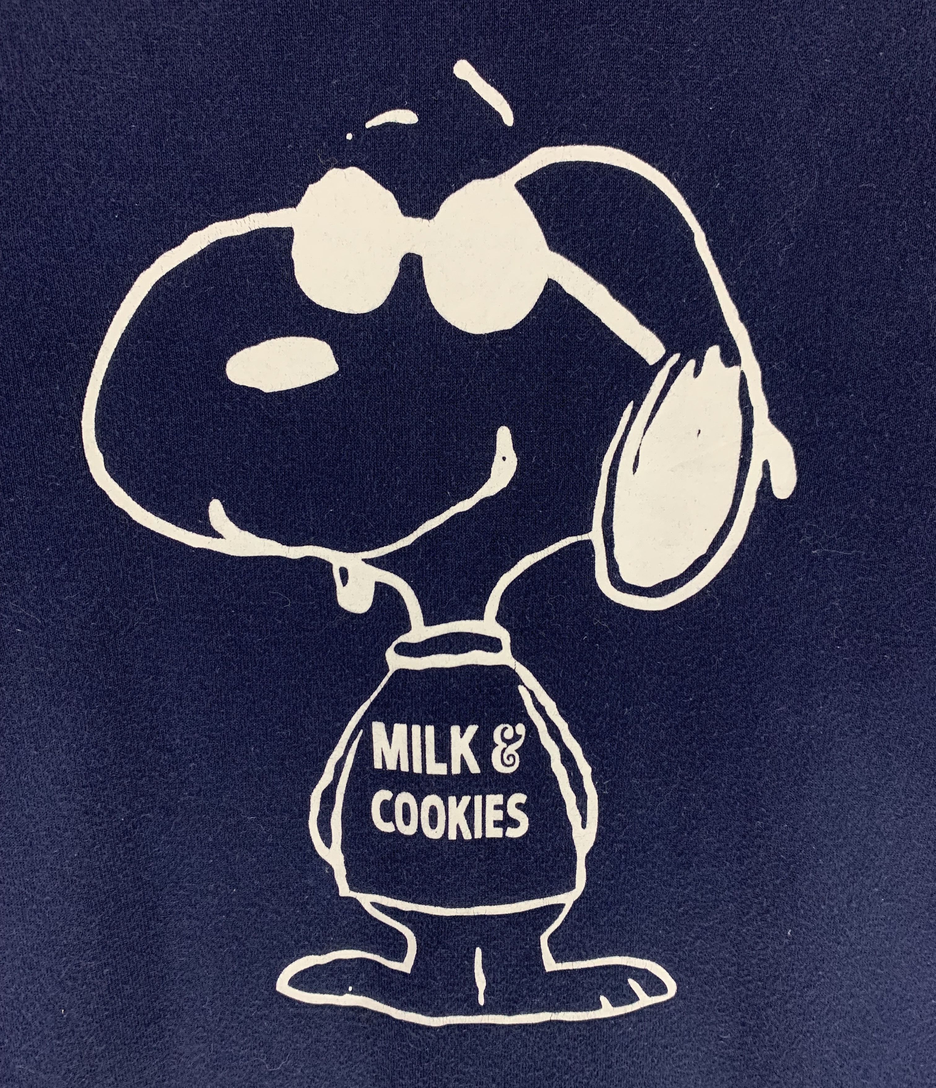 Designer × Number (N)ine × Takahiromiyashita The Soloist. Number (N)ine Milk and Cookies Snoopy Sweatshirt Size US M / EU 48-50 / 2 - 3 Thumbnail