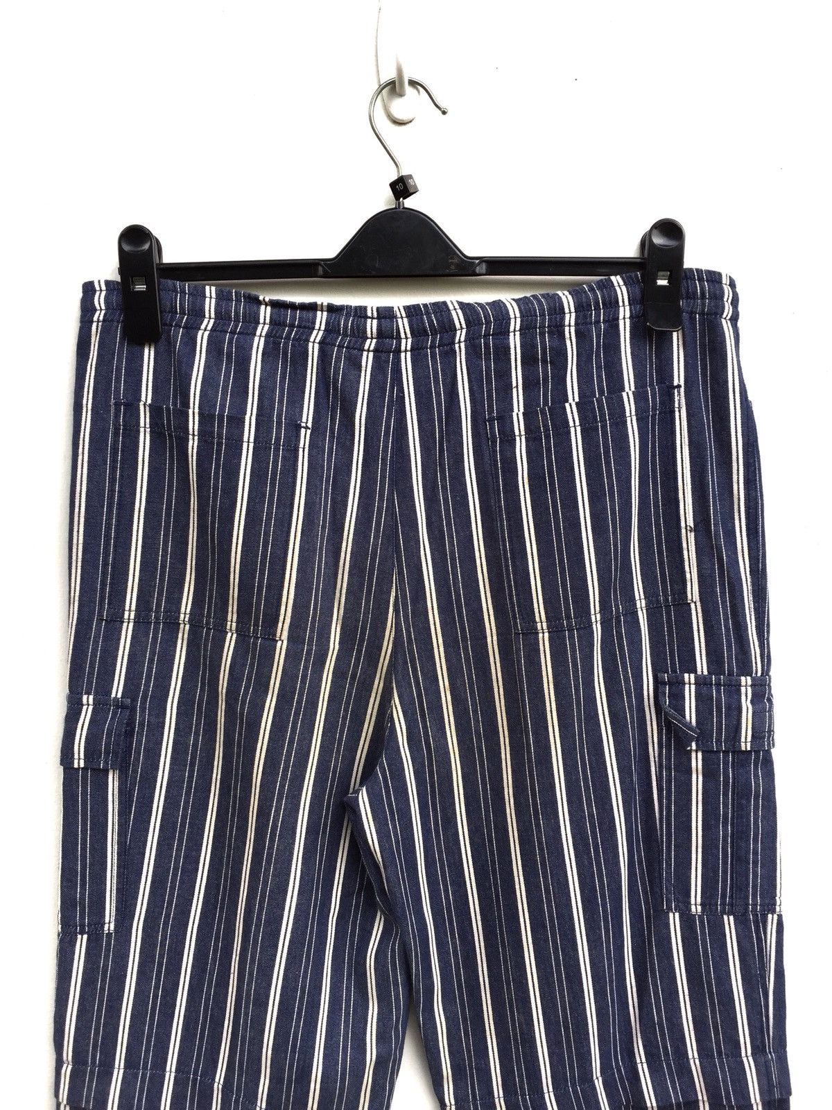 Indigo × Japanese Brand Japanese Brand Heartcoil Drawstring Cargo Pants Minimalist Size US 32 / EU 48 - 5 Thumbnail