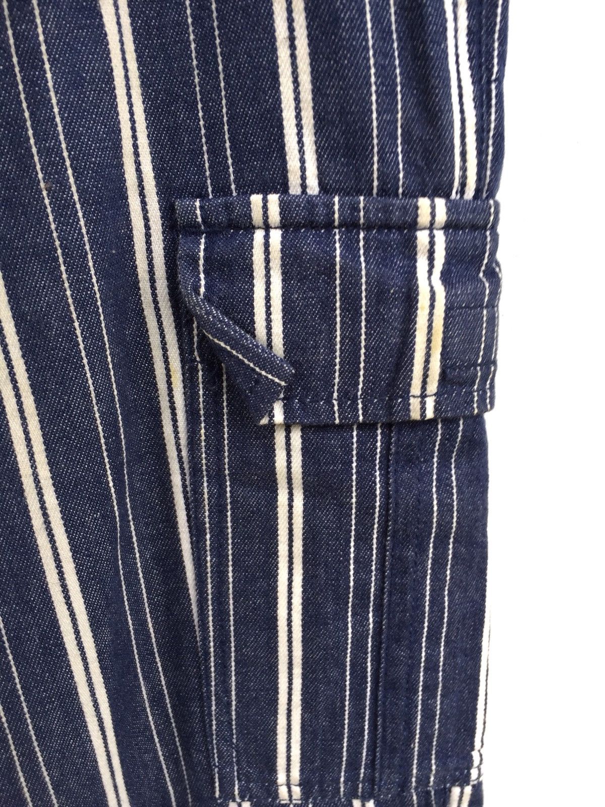 Indigo × Japanese Brand Japanese Brand Heartcoil Drawstring Cargo Pants Minimalist Size US 32 / EU 48 - 11 Thumbnail