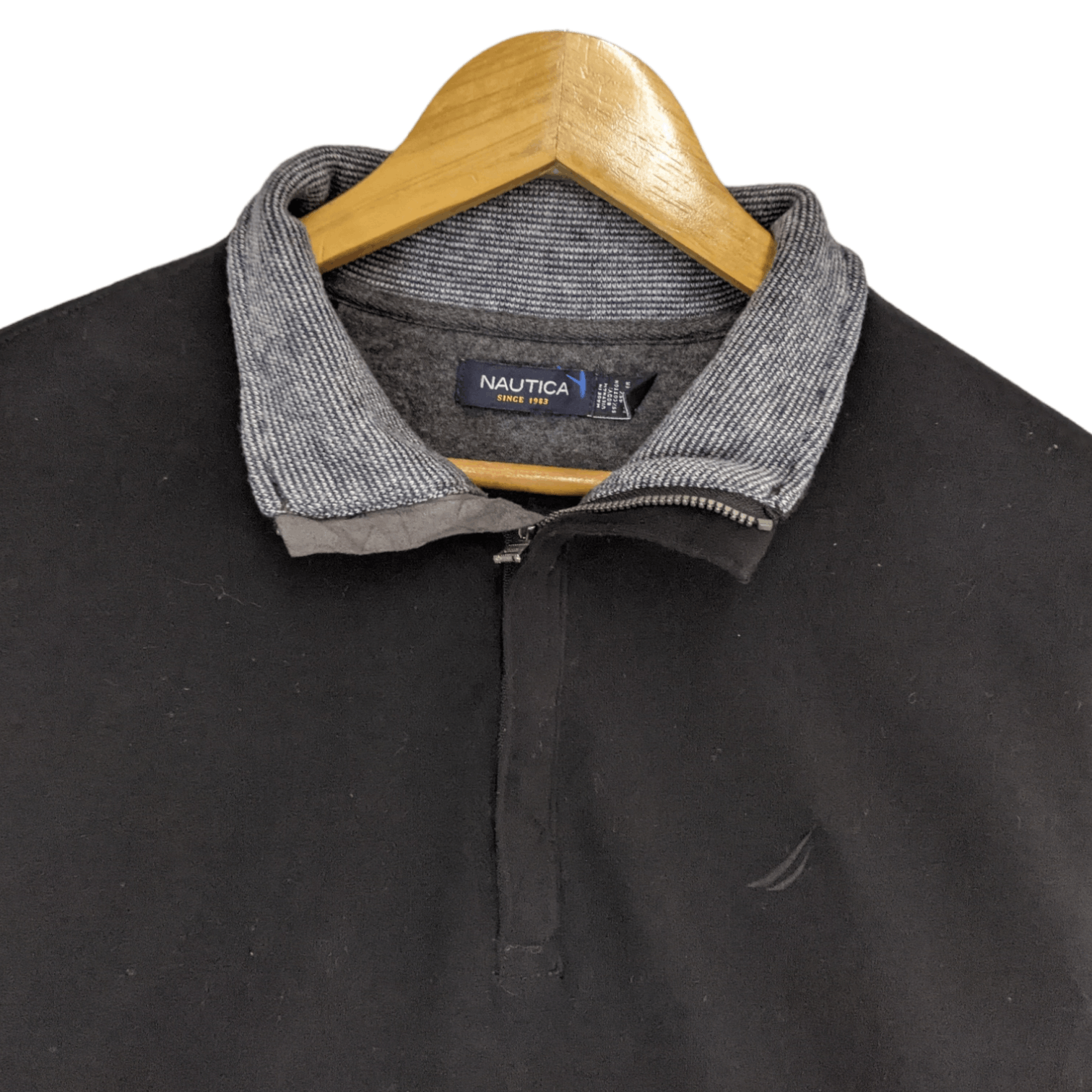 Nautica NAUTICA Plain Polo Jumper Sweatshirt Size US M / EU 48-50 / 2 - 4 Thumbnail