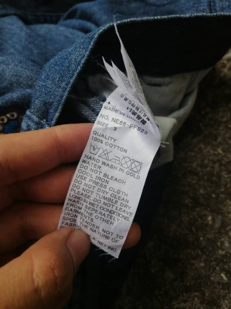Issey Miyake × Japanese Brand Ne - net Nice Design Denim Jeans Size US 30 / EU 46 - 2 Thumbnail