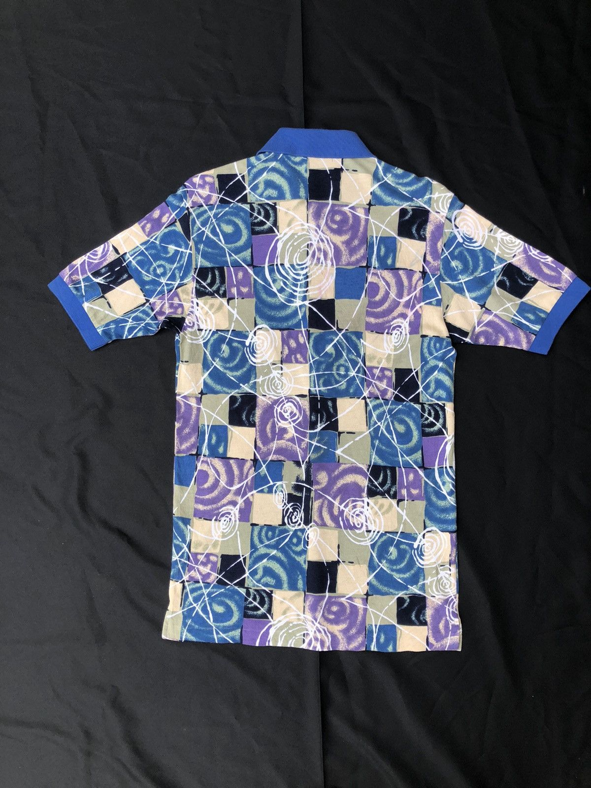 Mr. Junko Vintage 90s Junko Koshino Japan Psychedelic Art Polo Shirt Size US M / EU 48-50 / 2 - 2 Thumbnail