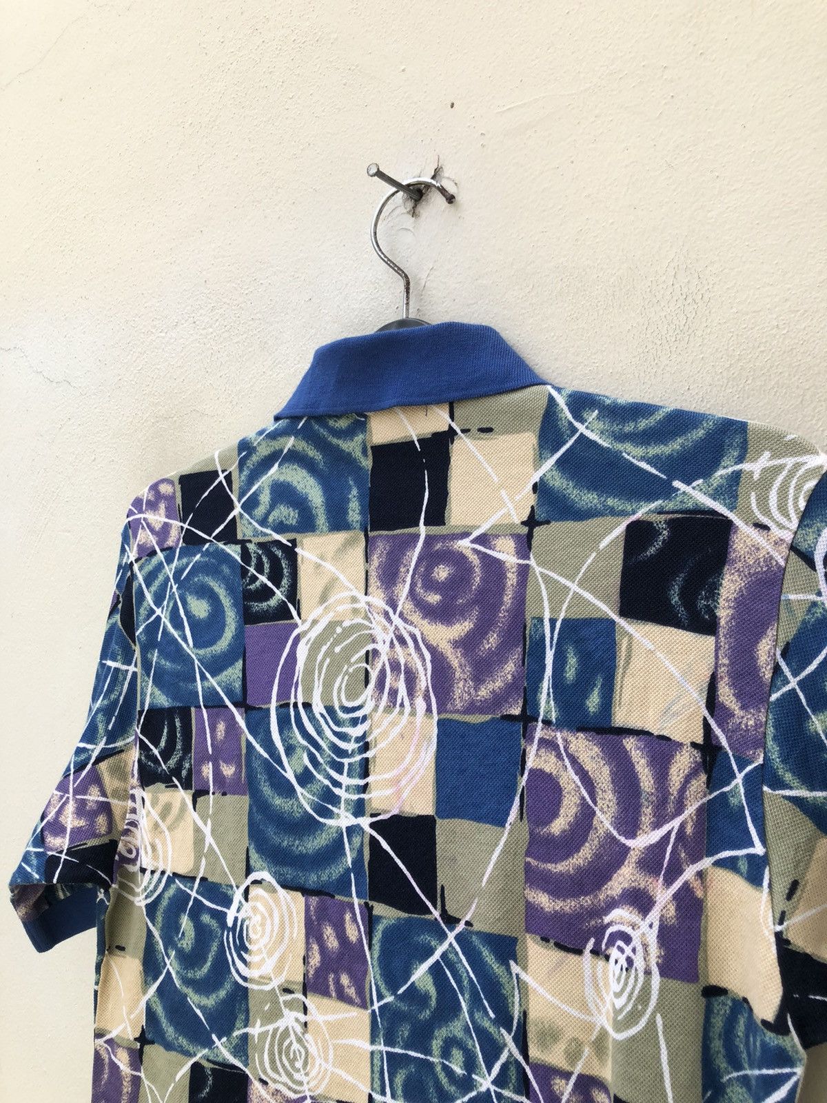 Mr. Junko Vintage 90s Junko Koshino Japan Psychedelic Art Polo Shirt Size US M / EU 48-50 / 2 - 15 Thumbnail