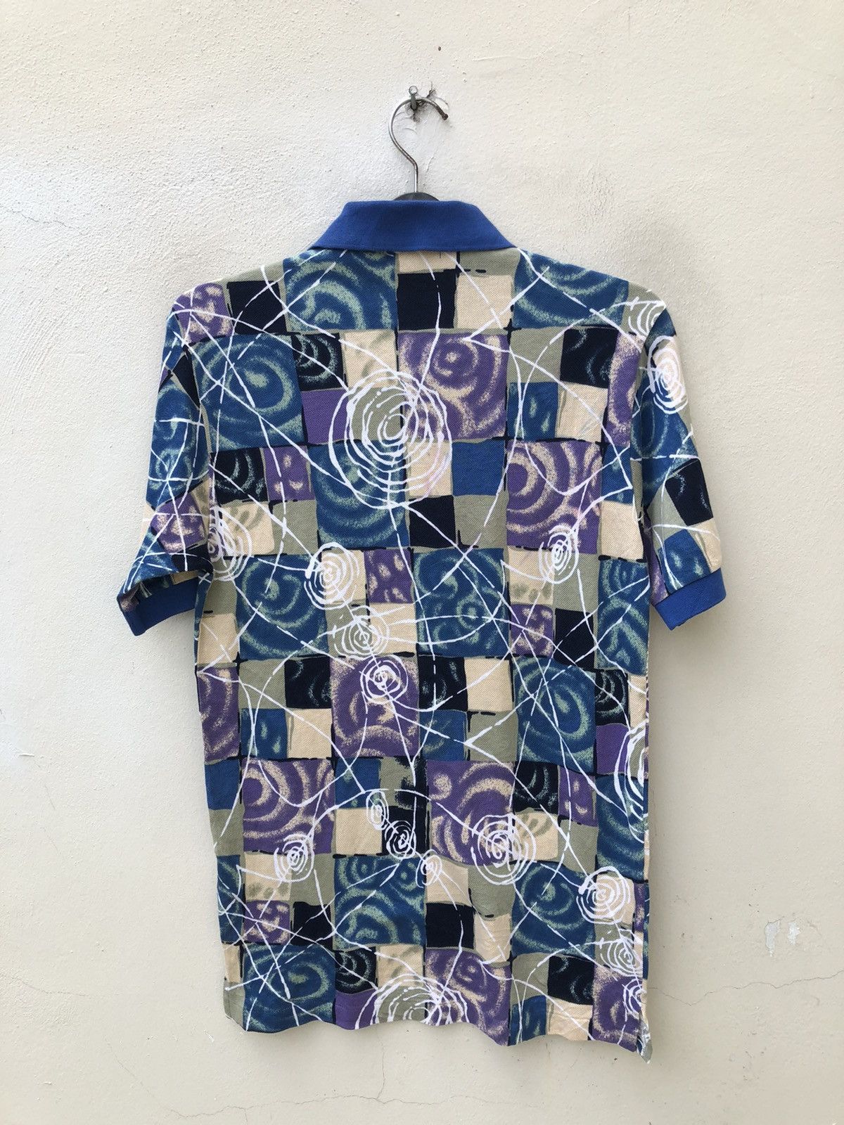 Mr. Junko Vintage 90s Junko Koshino Japan Psychedelic Art Polo Shirt Size US M / EU 48-50 / 2 - 13 Thumbnail