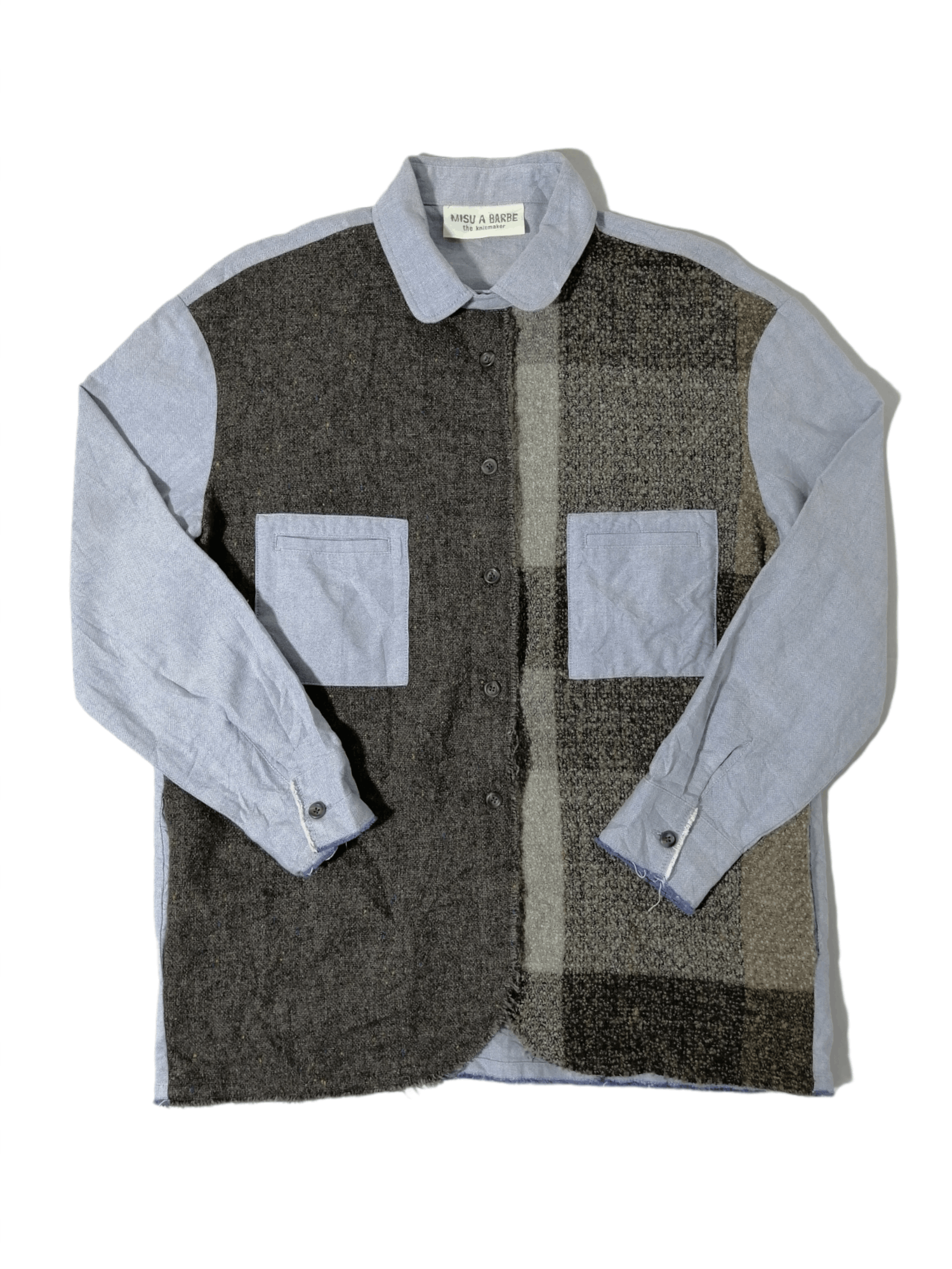 Designer × Japanese Brand Misu A Barbe Custom Made Button Ups Longsleeve Size US M / EU 48-50 / 2 - 1 Thumbnail